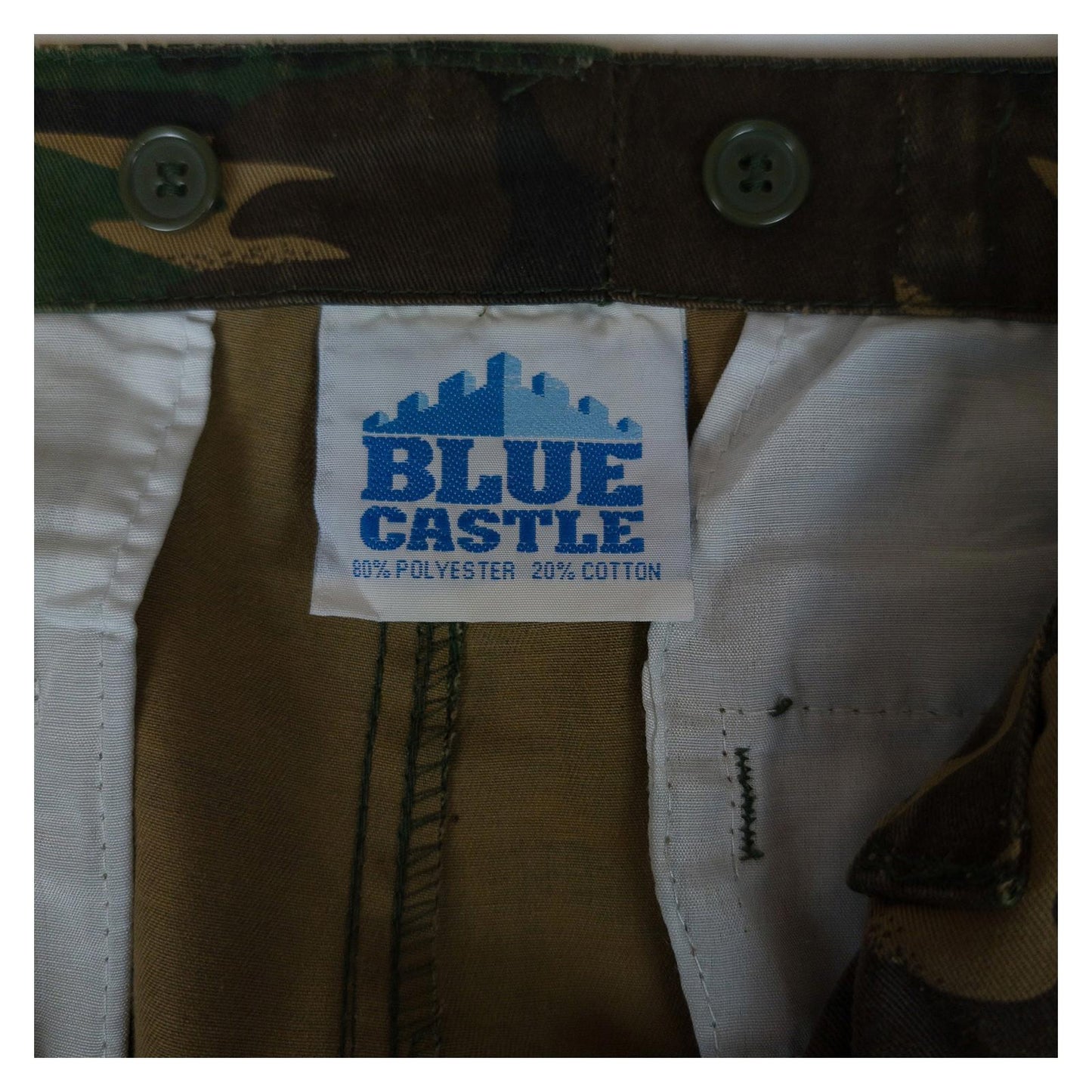 Blue Castle Camo Trousers Mens Work Cargo Pants DPM Style Waist 34" by Blue Castle – | RewearableUK
