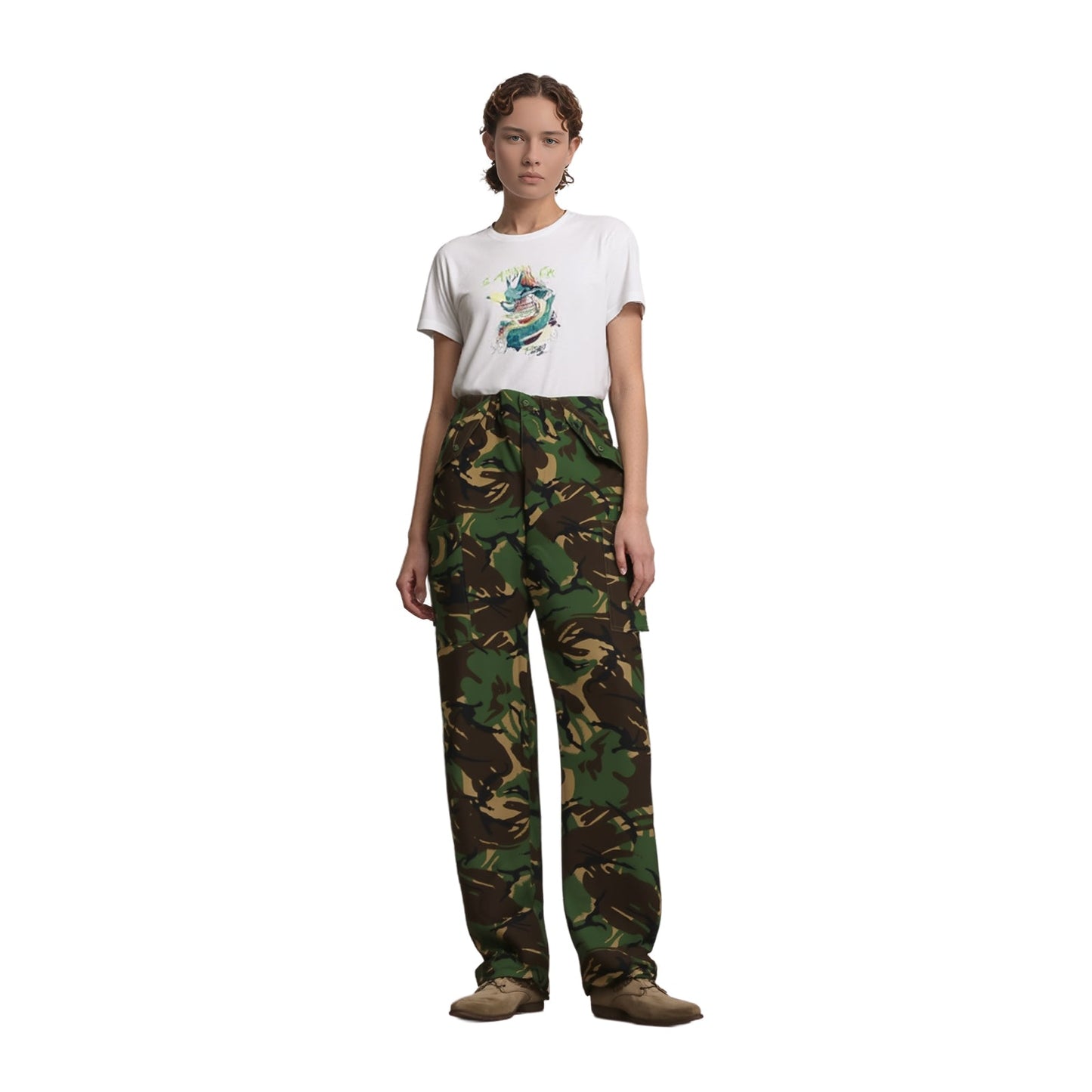 Blue Castle DPM Style Camo Trousers | Men's Waist 34" (Style B) by Blue Castle – pants | RewearableUK