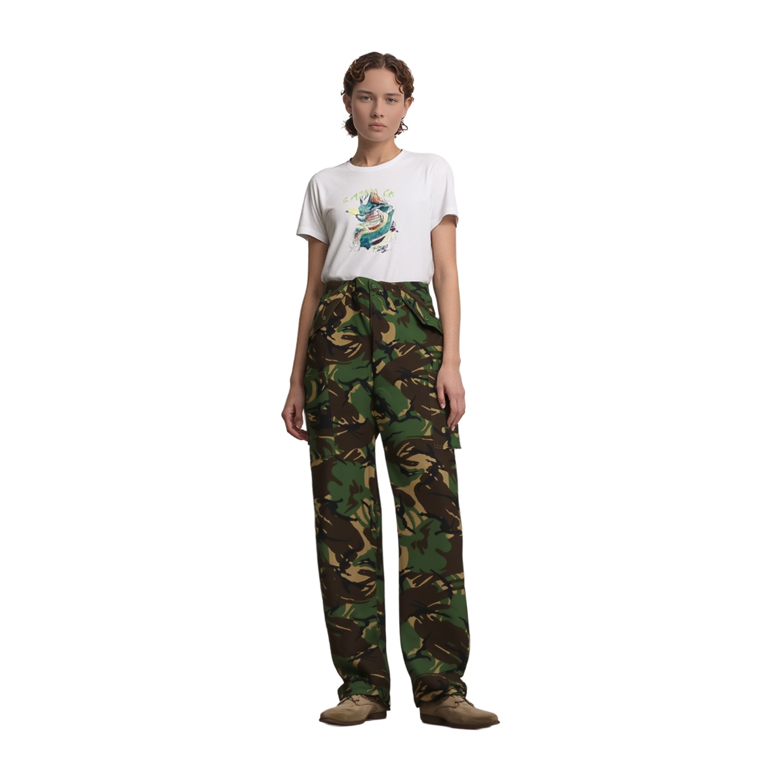 Blue Castle DPM Style Camo Trousers | Men's Waist 34" (Style B) by Blue Castle – pants | RewearableUK
