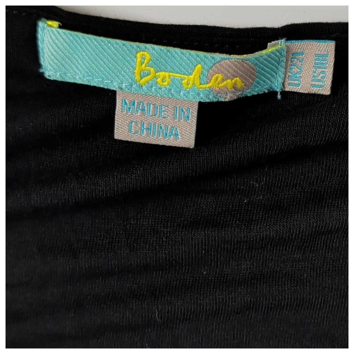 Boden Black Wrap Jersey Dress UK 10 Lyocell – product photo 4 | RewearableUK