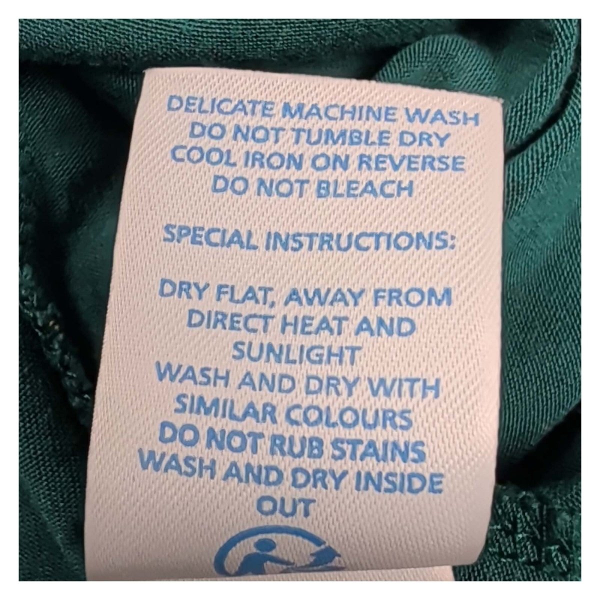 Boden Nadine Jersey Top UK 12 Teal Confetti Spot – product photo 8 | RewearableUK