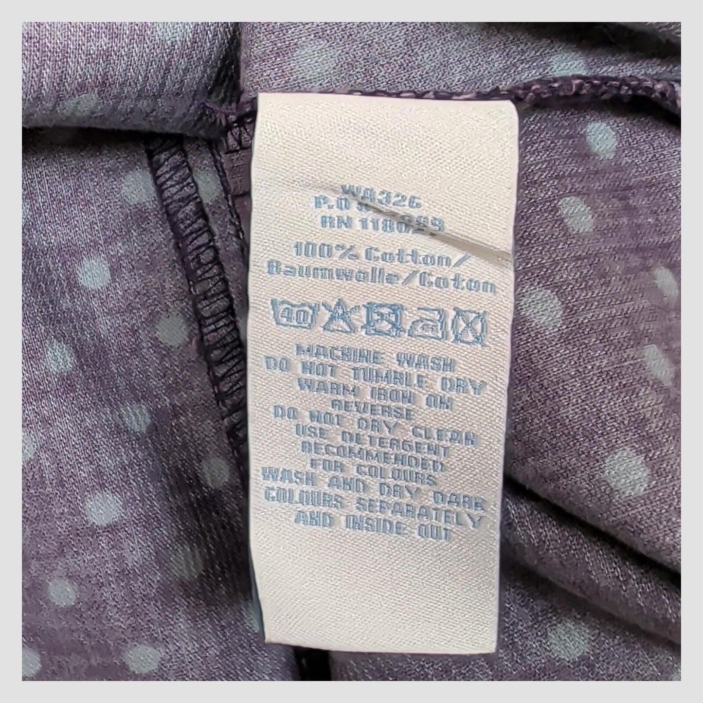 Boden Purple Polka Dot Corduroy Tunic Dress 3/4 Sleeve Pockets Womens UK 14 by Boden – | RewearableUK