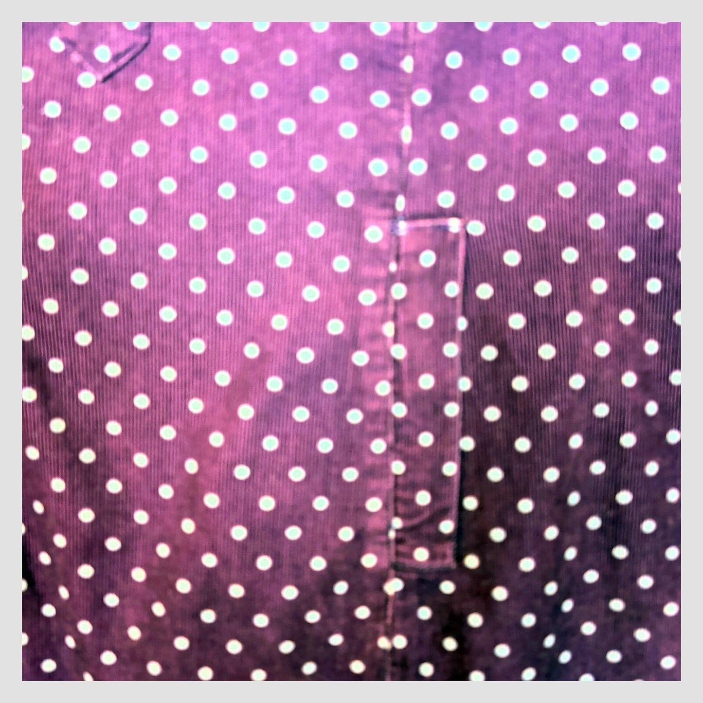 Boden Purple Polka Dot Corduroy Tunic Dress 3/4 Sleeve Pockets Womens UK 14 by Boden – | RewearableUK