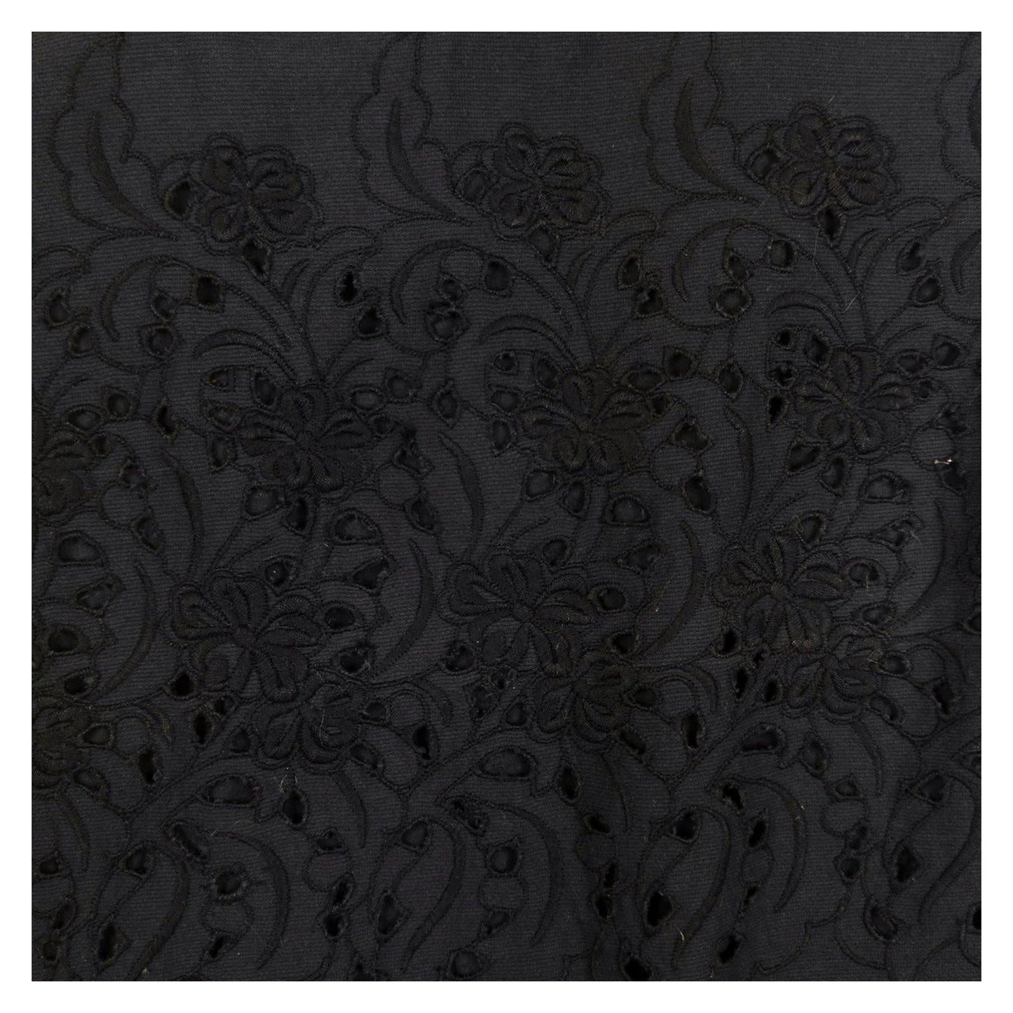 Boden Top UK 12 Navy Blue Embroidered Cutwork Short Sleeve Blouse by Boden – | RewearableUK