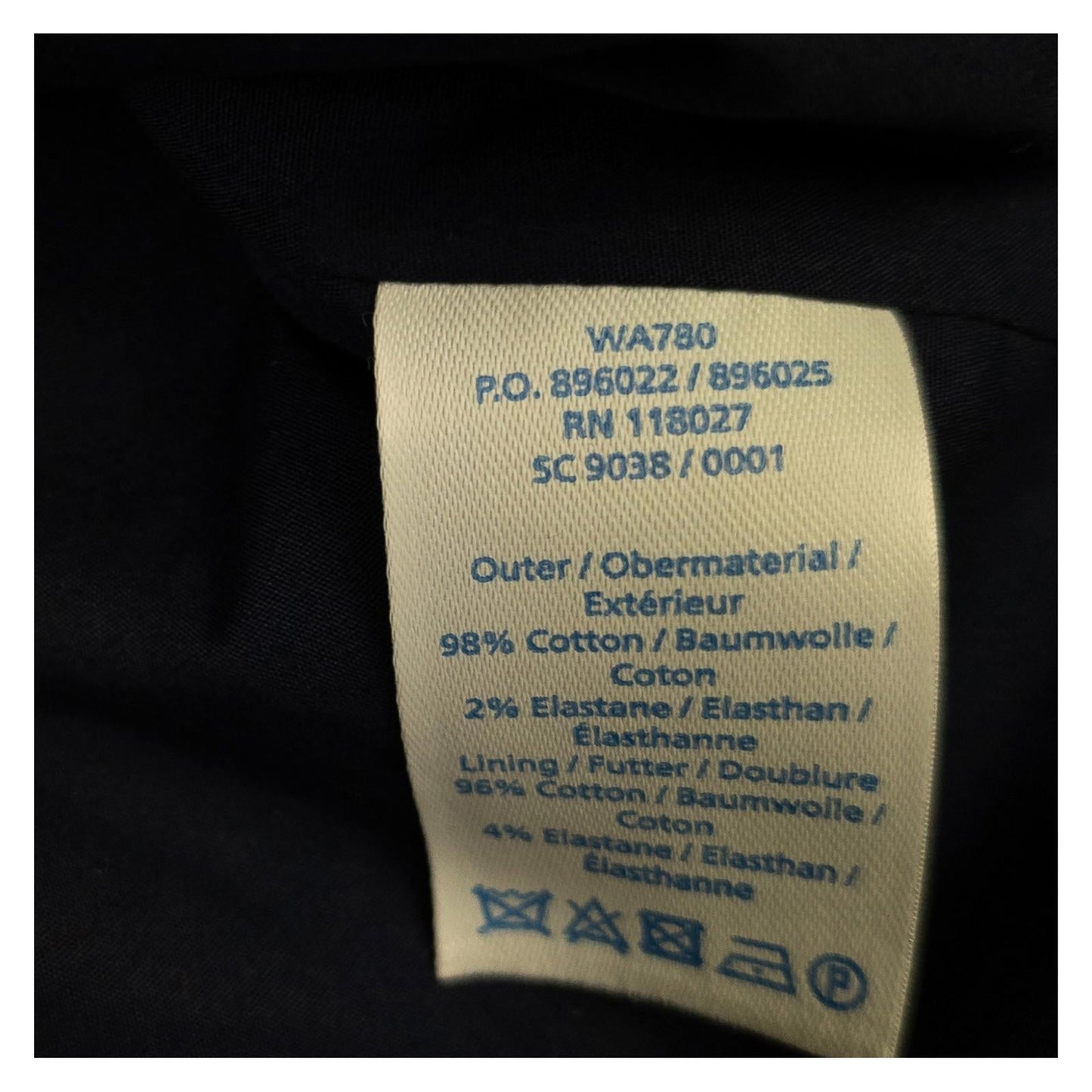 Boden Woman Floral Shell Top Size UK 10 Navy Cotton Blend Sleeveless Textured by Boden – | RewearableUK