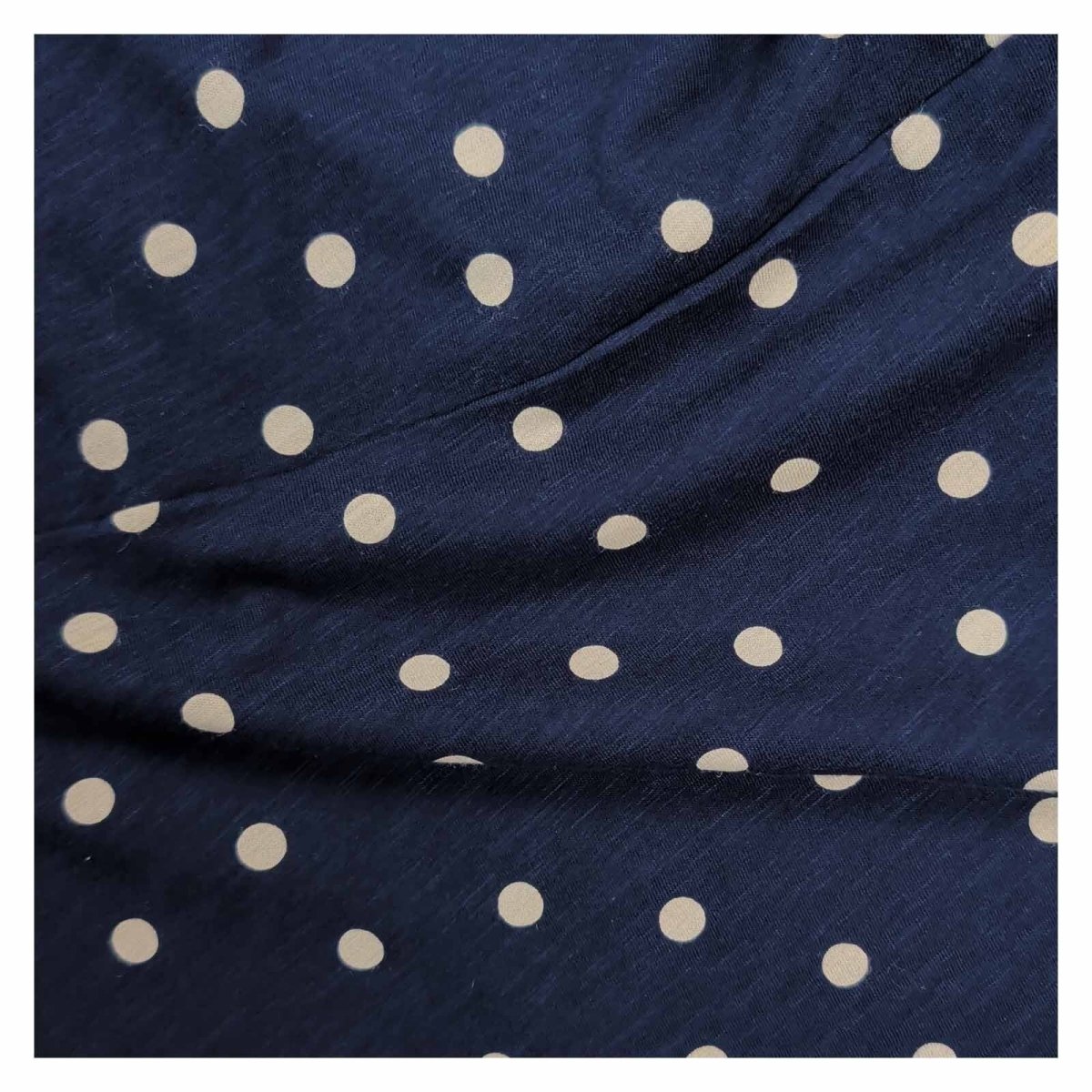 Boden Womens Wrap Top UK 14 Navy Cream Polka Dot Ruffle Sleeveless Tie Waist – product photo 3 | RewearableUK
