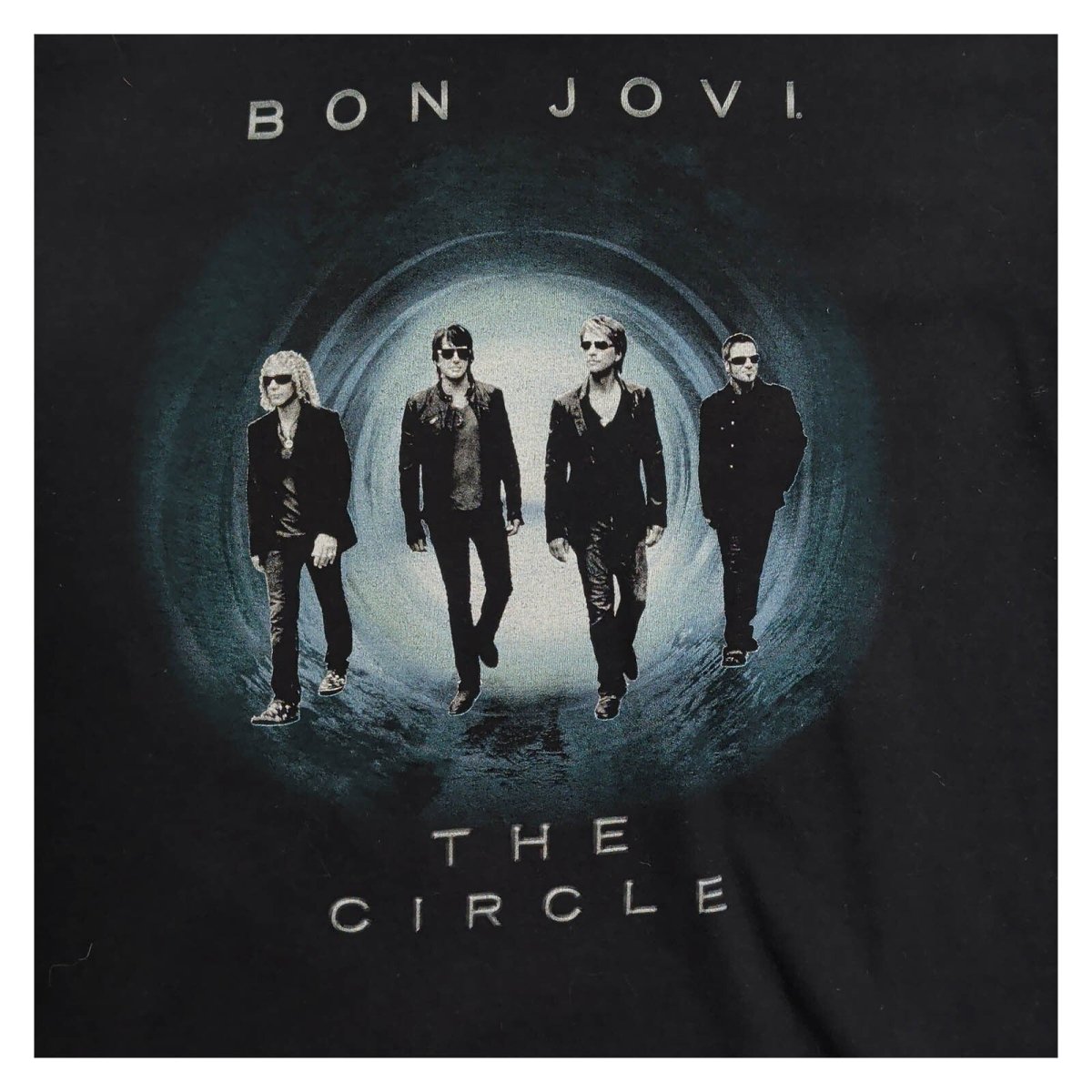 Bon Jovi The Circle Tour 2010 Double-Sided Black T-Shirt Size S – product photo 3 | RewearableUK