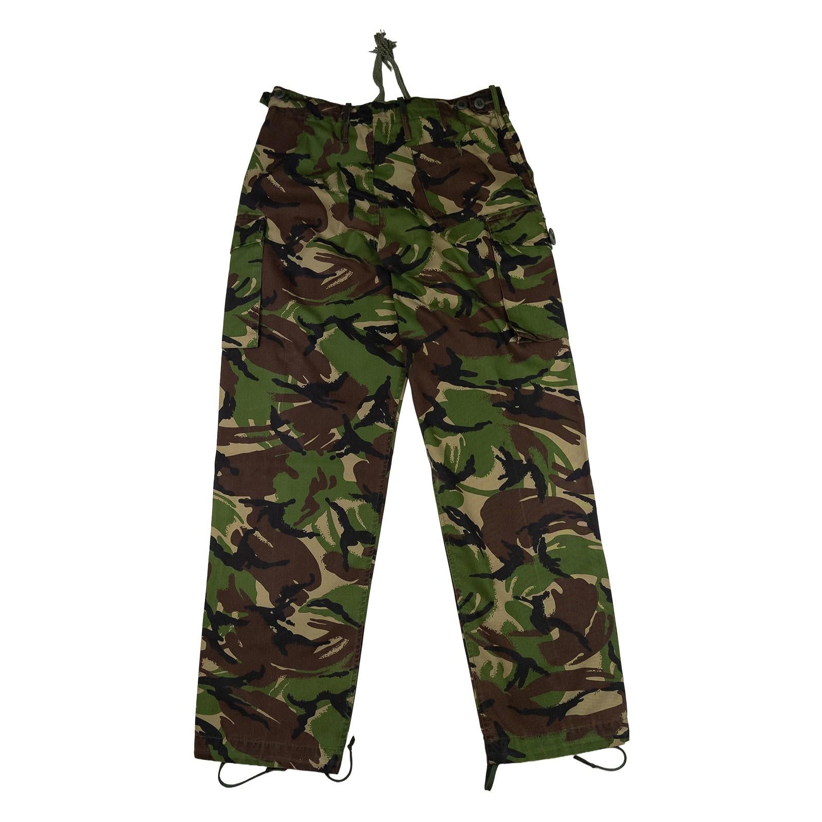 British Army Combat Trousers Lightweight Woodland DPM Camo W33 L33 Vintage Surpl by RewearableUK – | RewearableUK