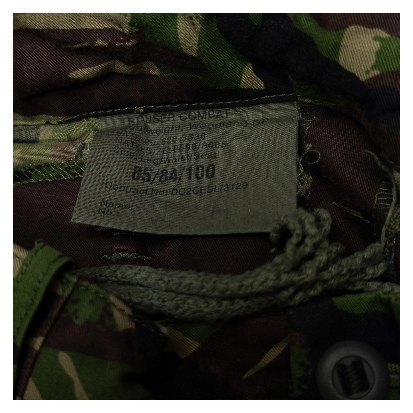 British Army Combat Trousers Lightweight Woodland DPM Camo W33 L33 Vintage Surpl by RewearableUK – | RewearableUK