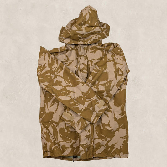 British Army Desert DPM MVP Waterproof Combat Jacket 180/104 Hooded by RewearableUK – | RewearableUK