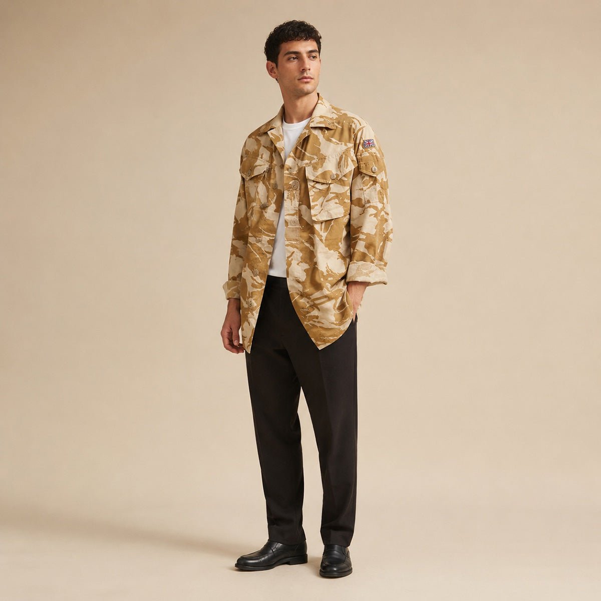 British Army Desert DPM Tropical Combat Jacket 180/112 XL – Military product photo 1 | RewearableUK