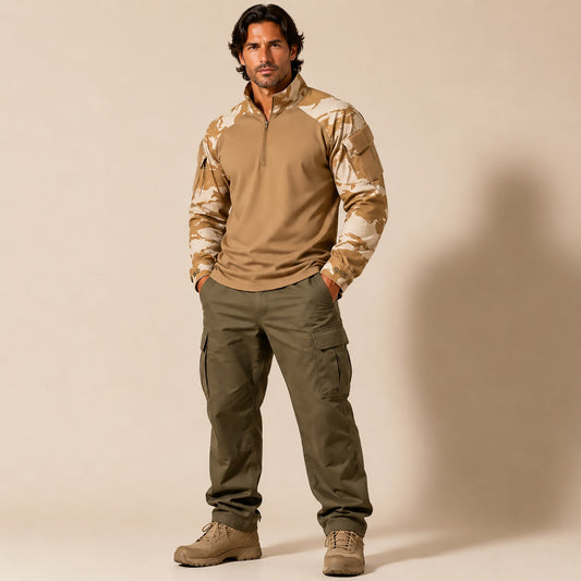 British Army Desert DPM UBACS Combat Shirt Large Camo by RewearableUK – MILITARY | RewearableUK