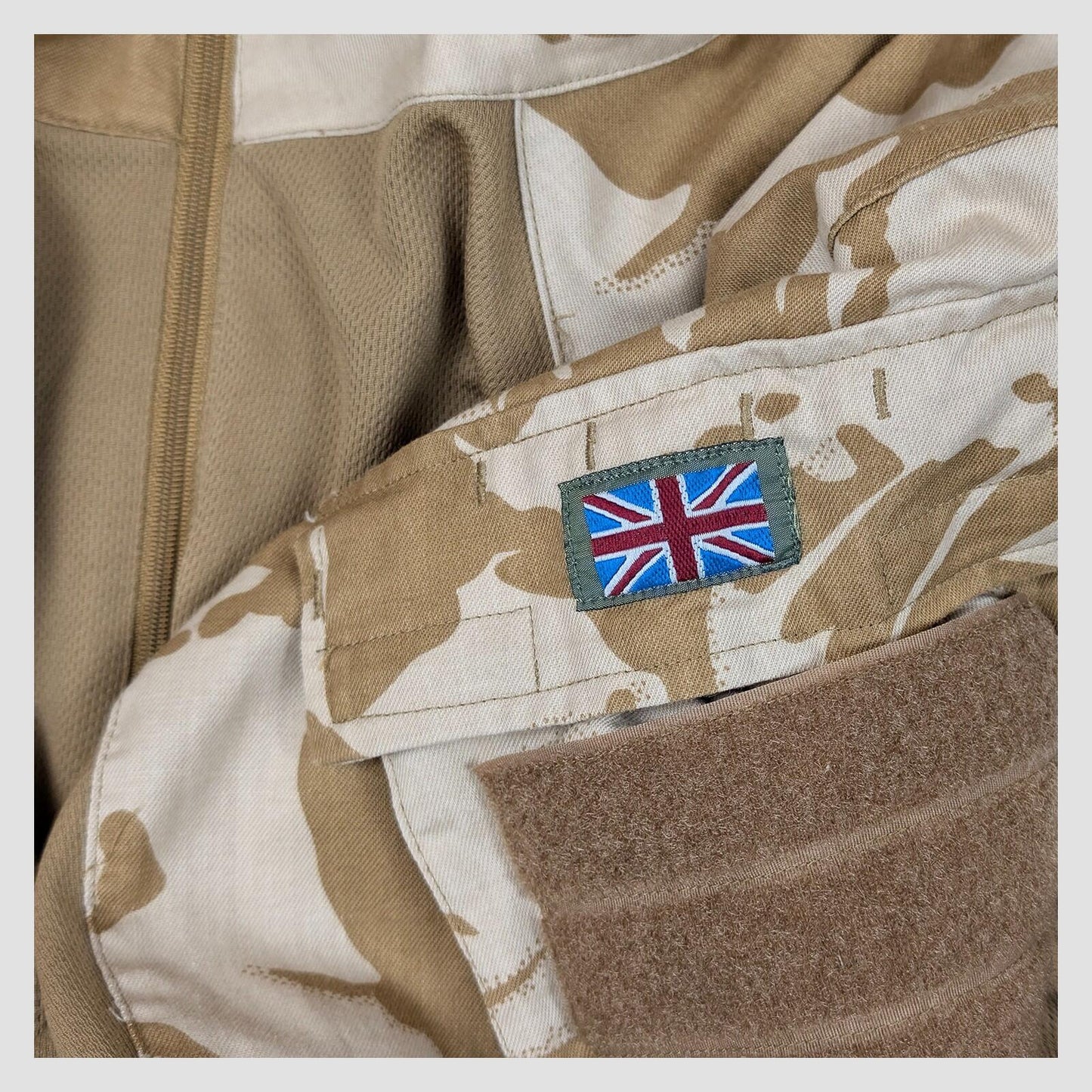British Army Desert DPM UBACS Combat Shirt Large Tactical Military Camo by RewearableUK – | RewearableUK