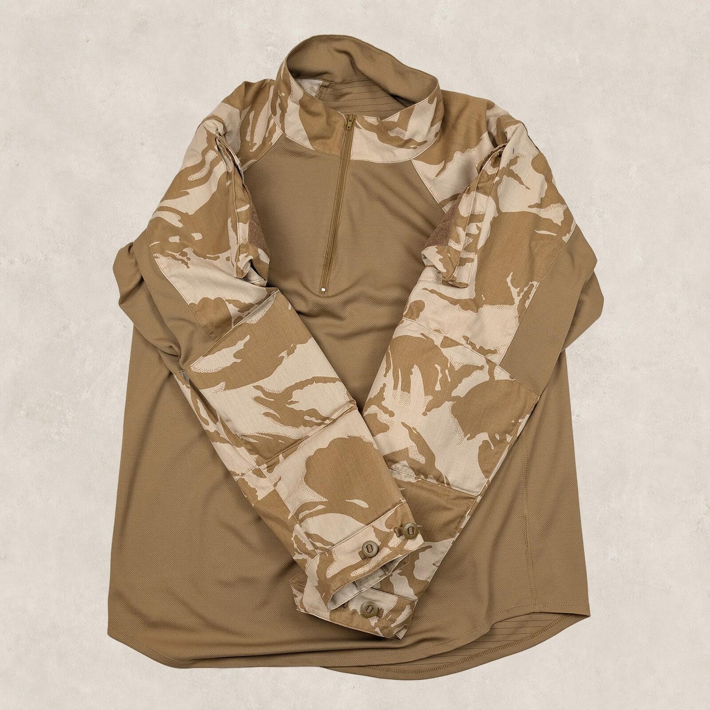 British Army Desert DPM UBACS Combat Shirt Large Tactical Military Camo by RewearableUK – | RewearableUK