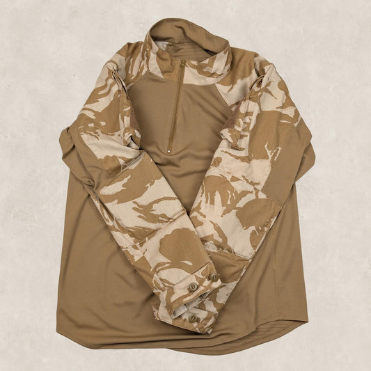 British Army Desert DPM UBACS Combat Shirt Large Tactical Military Camo by RewearableUK – | RewearableUK