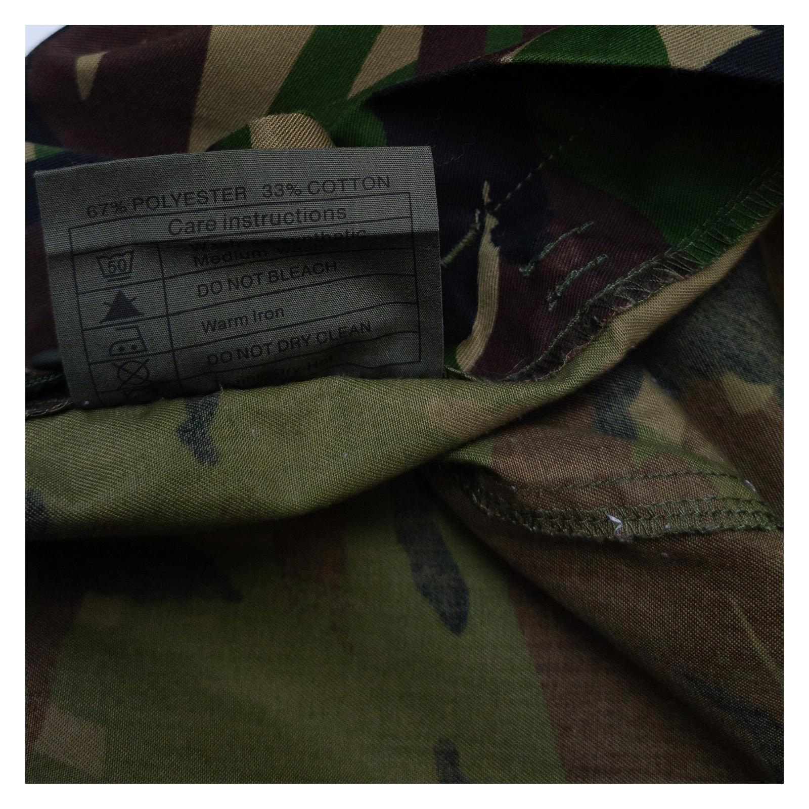 British Army DPM Camo Combat Shirt Lightweight Surplus Men's Medium Long by RewearableUK – | RewearableUK