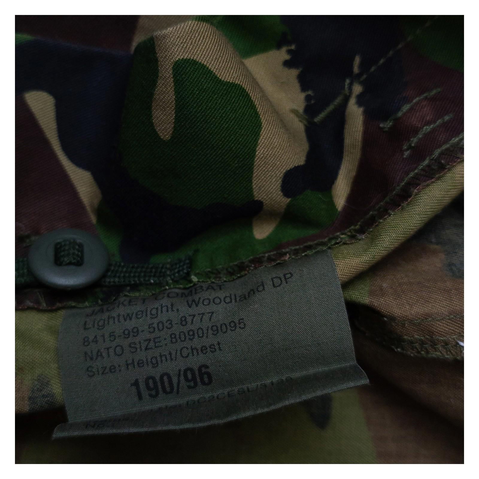 British Army DPM Camo Combat Shirt Lightweight Surplus Men's Medium Long by RewearableUK – | RewearableUK