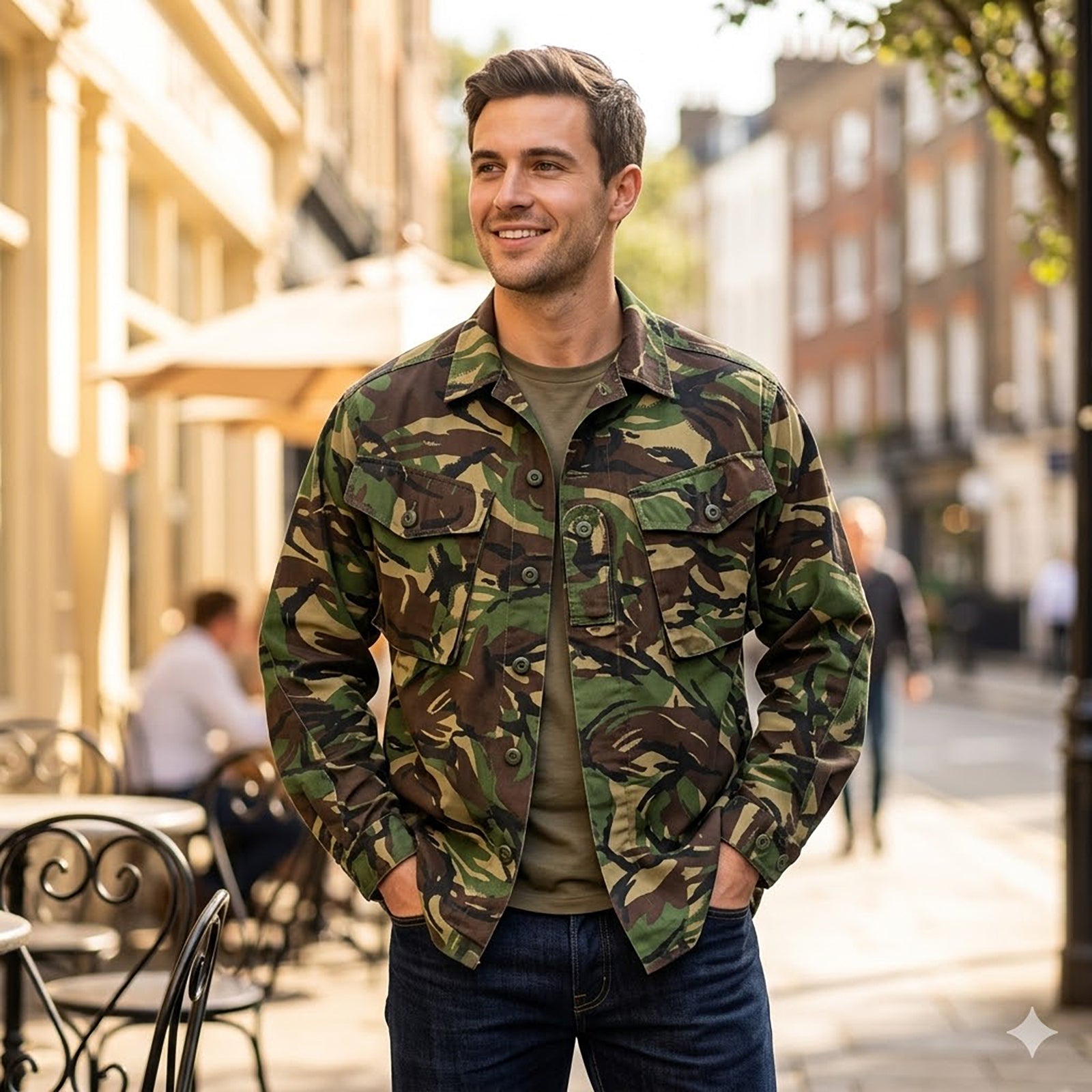 british army dpm camo combat smock jacket military shirt size large 180 104 by RewearableUK – MILITARY | RewearableUK