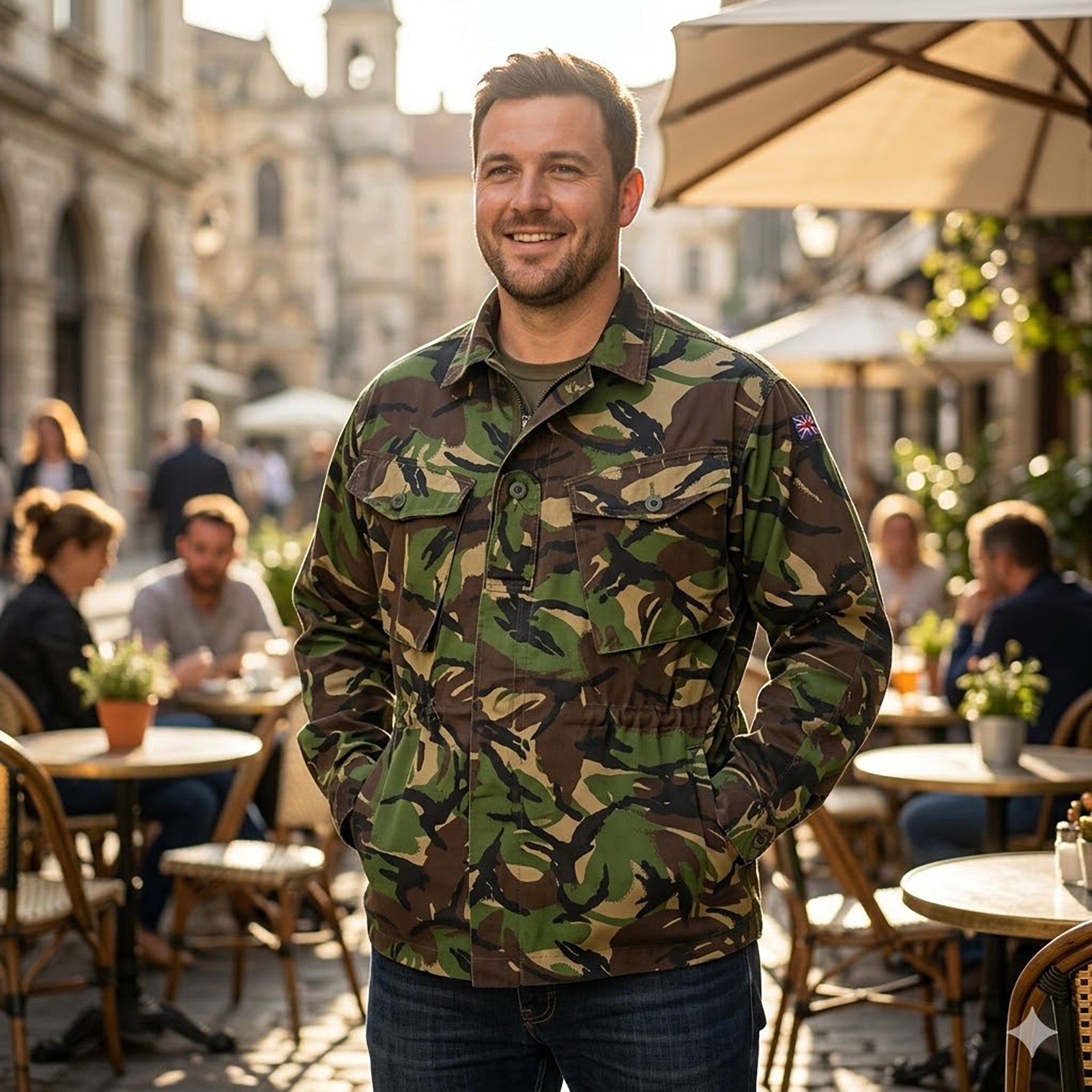 british army dpm camo combat smock jacket military shirt size xl 180 120 by RewearableUK – MILITARY | RewearableUK
