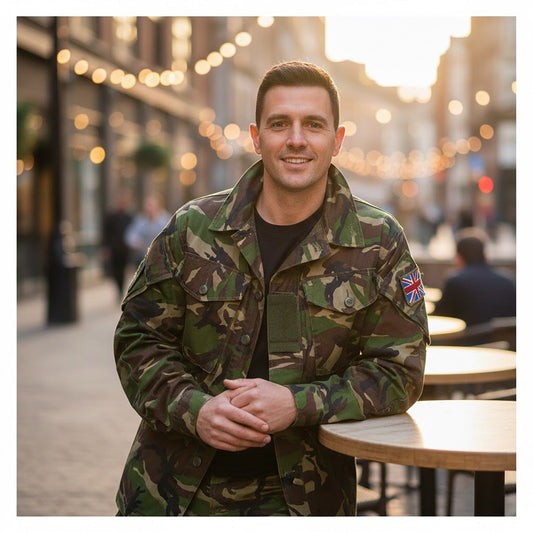 British Army DPM Camo Field Jacket | Large (170/104) by RewearableUK – jacket | RewearableUK