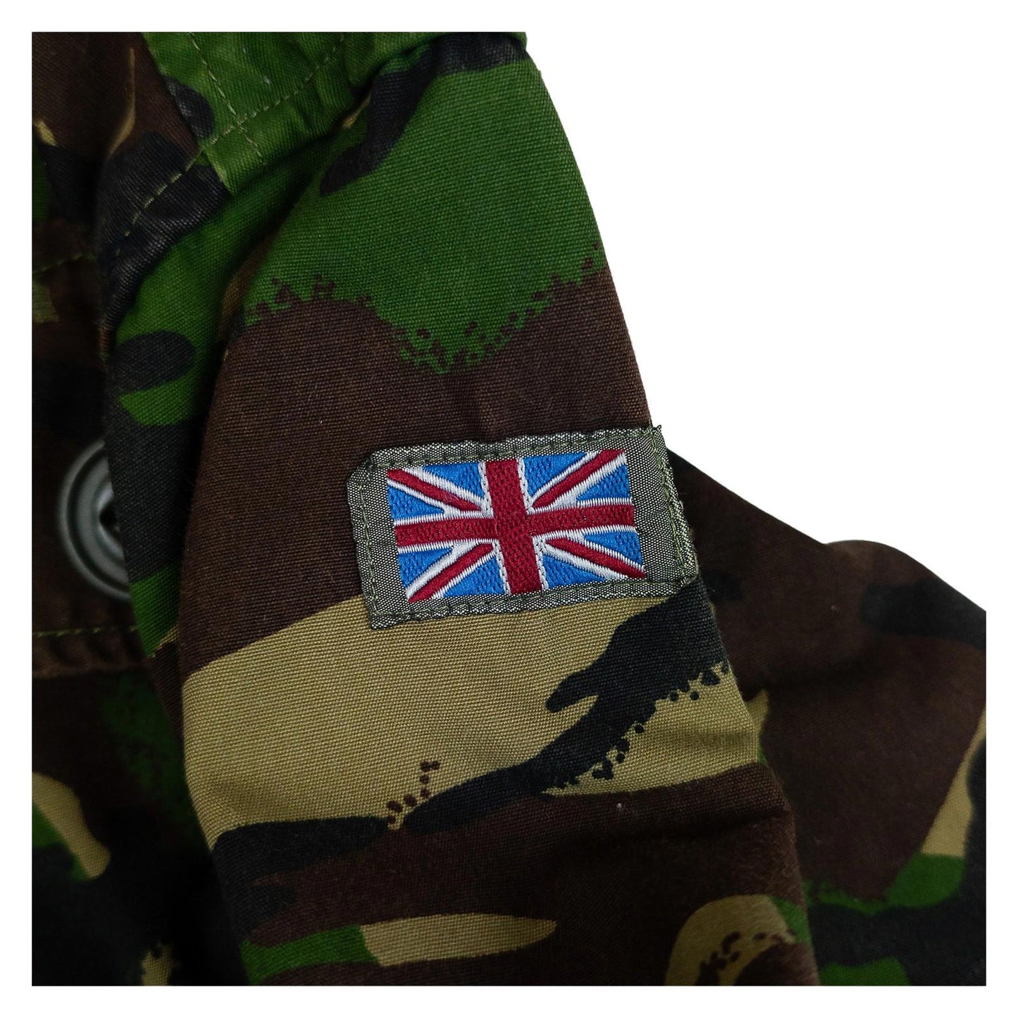 British Army DPM Camo Field Jacket Smock Vintage Surplus Large 170/104 Grade 1 by RewearableUK – | RewearableUK