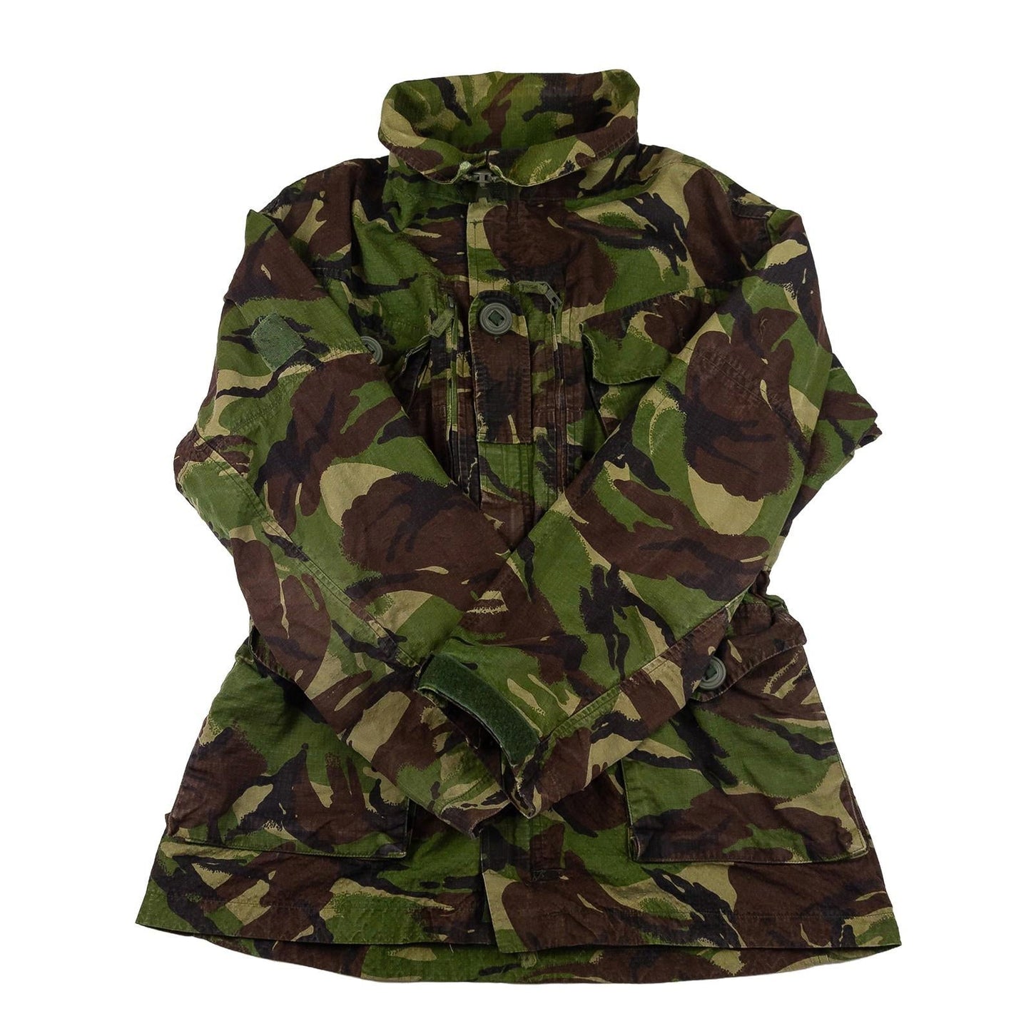 British Army DPM Camo Field Jacket Smock Vintage Surplus Medium Short 160/96 by RewearableUK – | RewearableUK