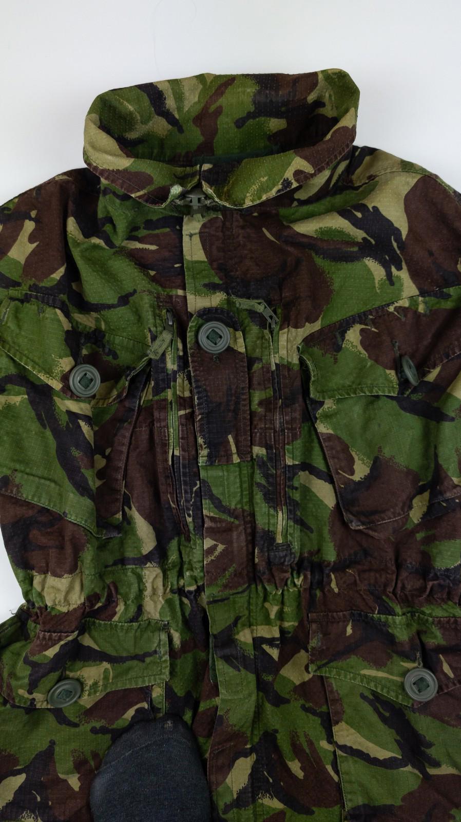 British Army DPM Camo Field Jacket Smock Vintage Surplus Medium Short 160/96 by RewearableUK – | RewearableUK