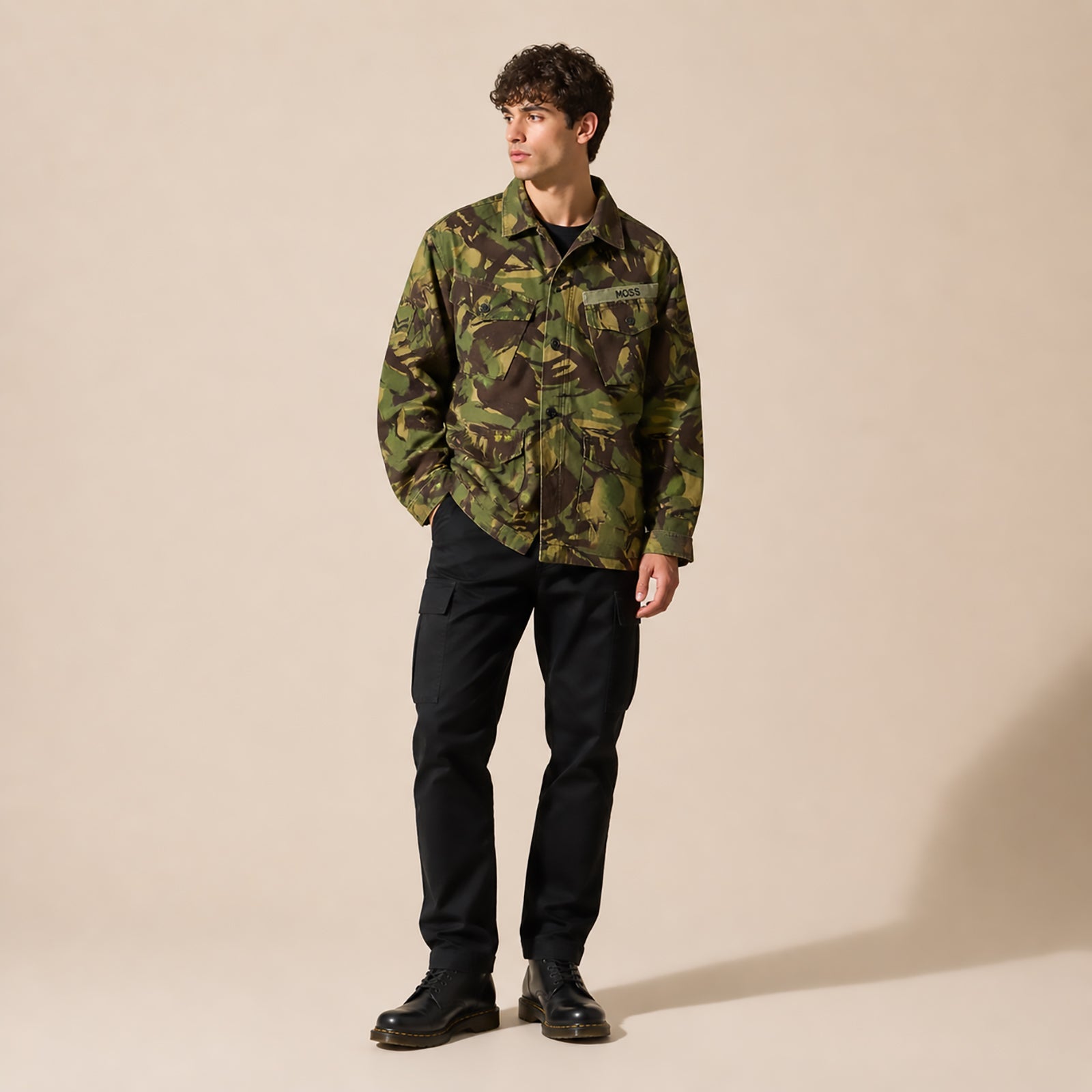 British Army DPM Camo Jacket Combat Shirt Woodland Military by RewearableUK – | RewearableUK