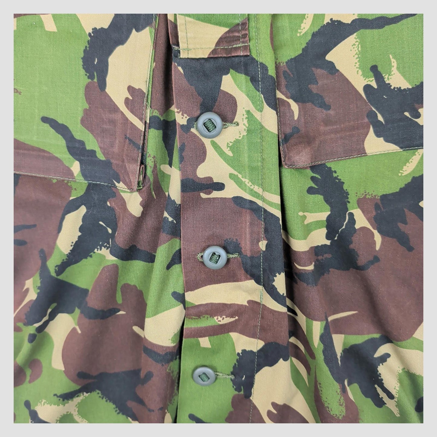 British Army DPM Camo Smock Jacket Military Shirt L 180/96 by RewearableUK – | RewearableUK