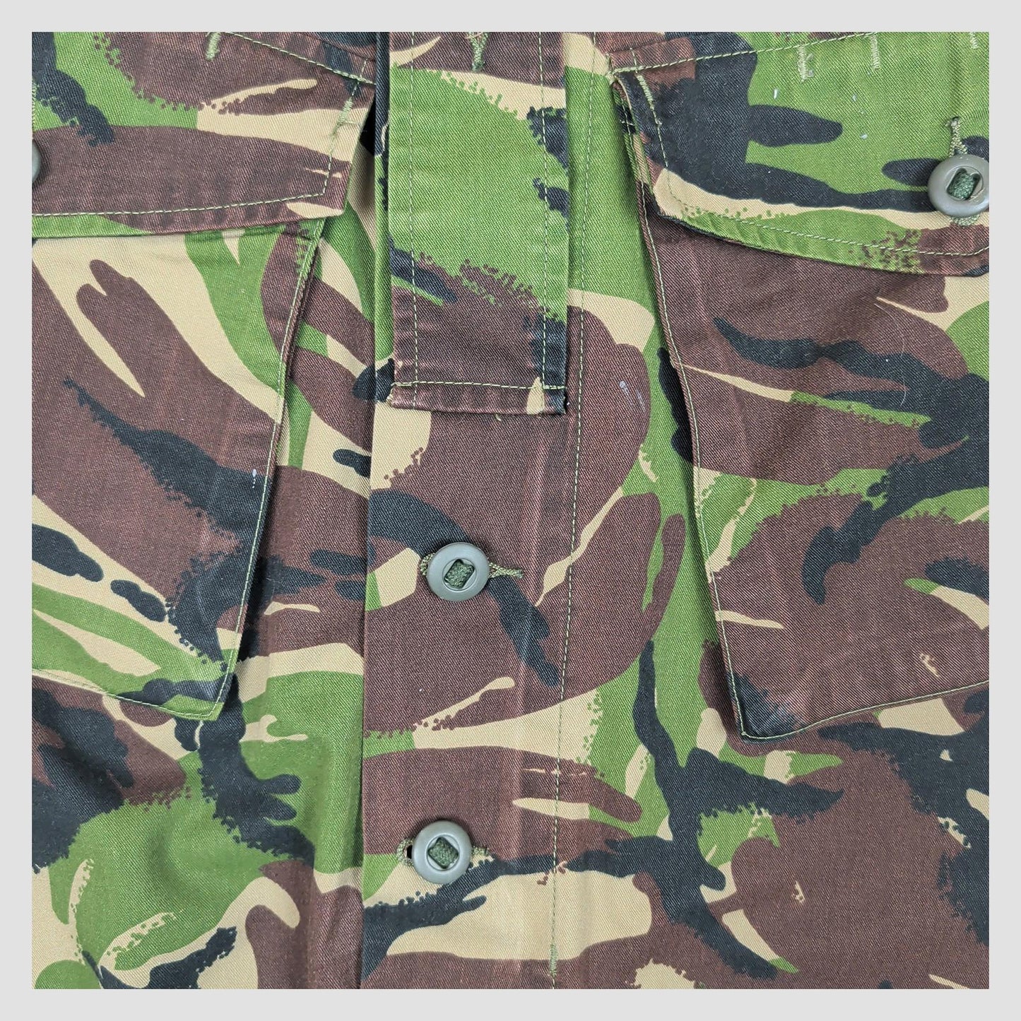 British Army DPM Camo Smock Jacket Military Shirt M 160/88 by RewearableUK – | RewearableUK