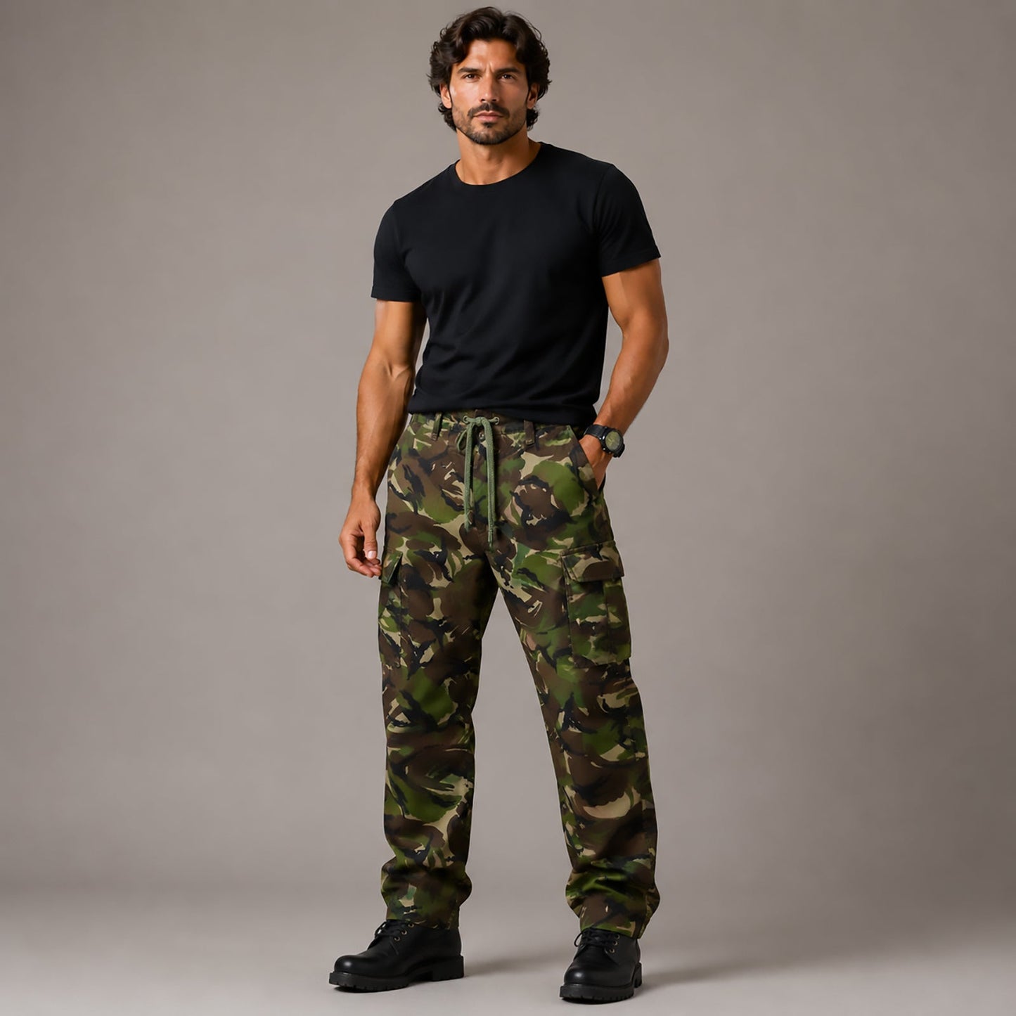 British Army DPM Cargo Trousers W34 L33 Woodland Camo by RewearableUK – MILITARY | RewearableUK
