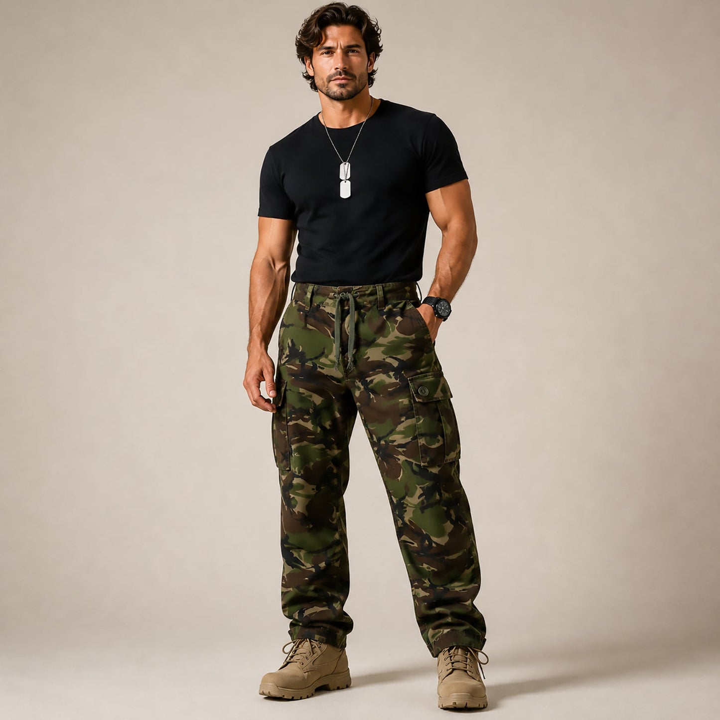 British Army DPM Cargo Trousers W36 L30 Woodland Camo by RewearableUK – MILITARY | RewearableUK