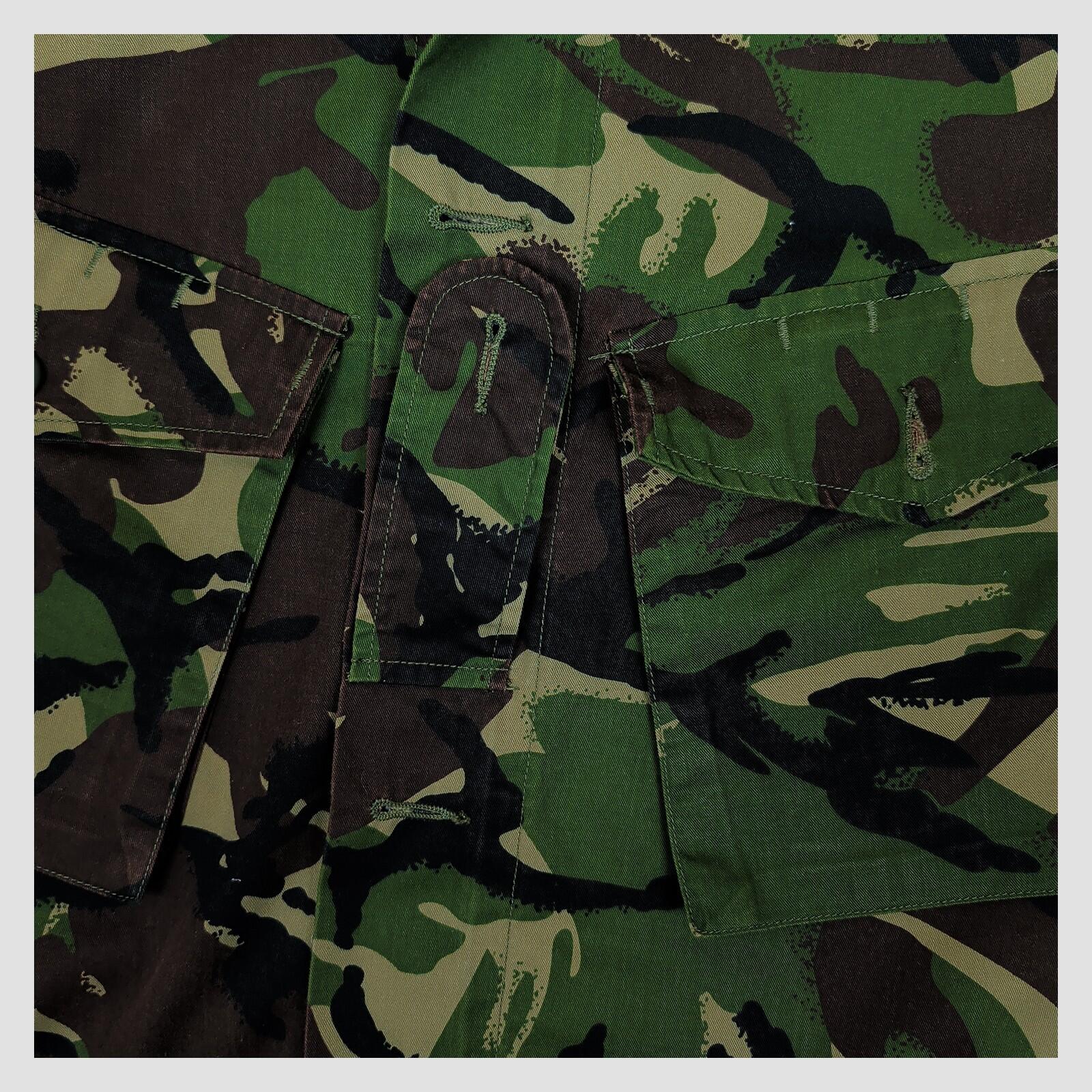 British Army DPM Combat Jacket 170/96 Small Woodland Camo Military by military surplus – | RewearableUK