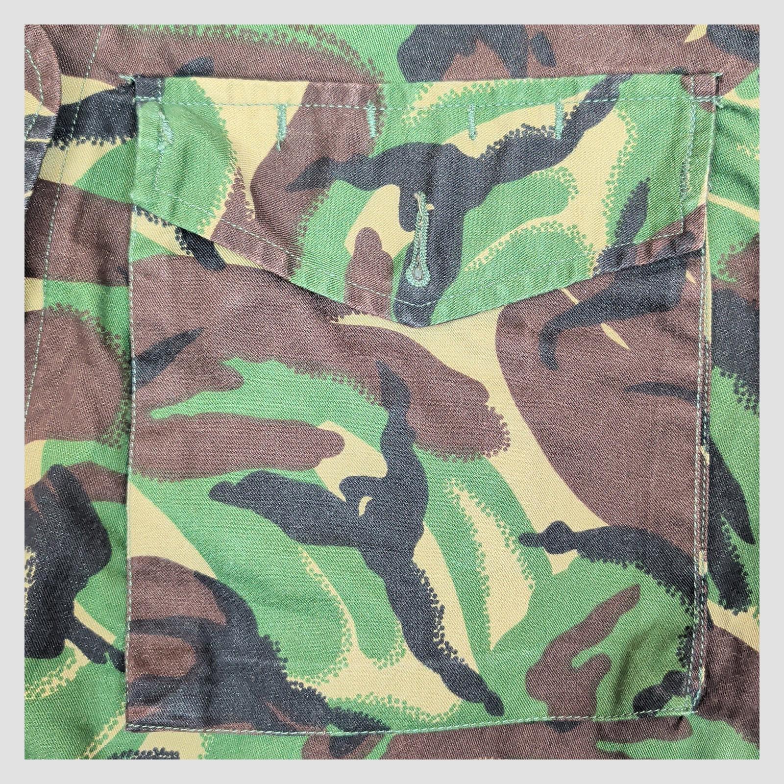 British Army DPM Combat Jacket 180/104 Large Woodland Camo Military by RewearableUK – | RewearableUK