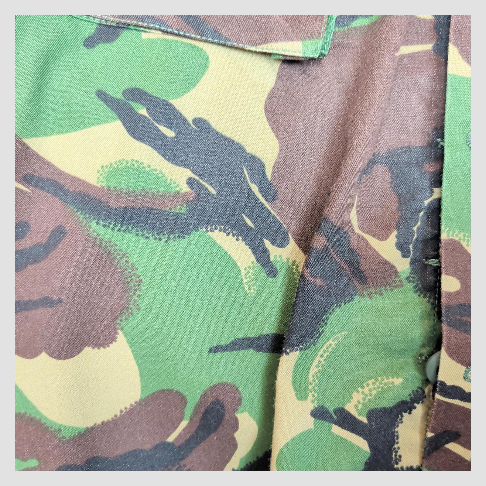 British Army DPM Combat Jacket 180/104 Large Woodland Camo Military by RewearableUK – | RewearableUK