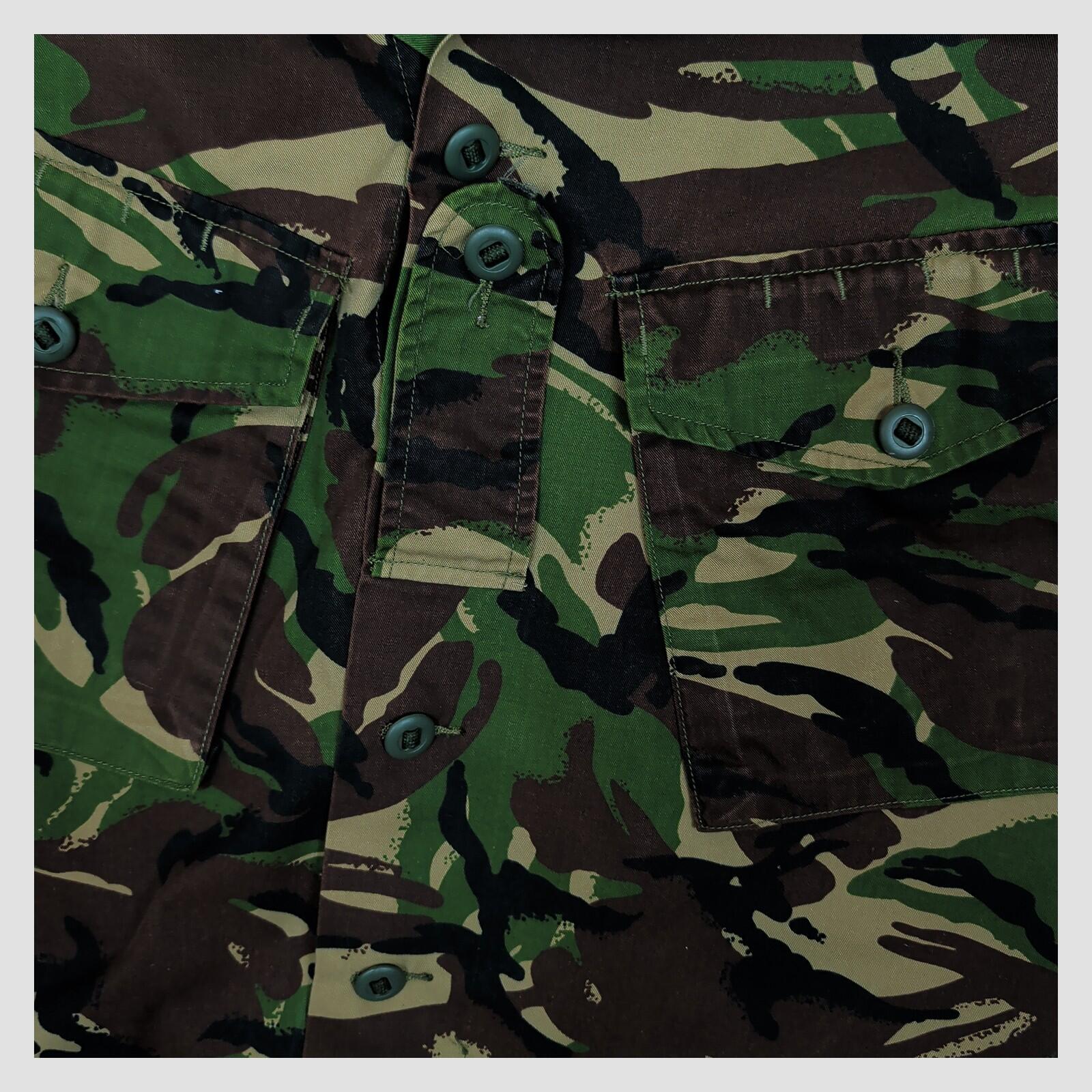 British Army DPM Combat Jacket 180/96 Medium Woodland Camo Military by military surplus – | RewearableUK