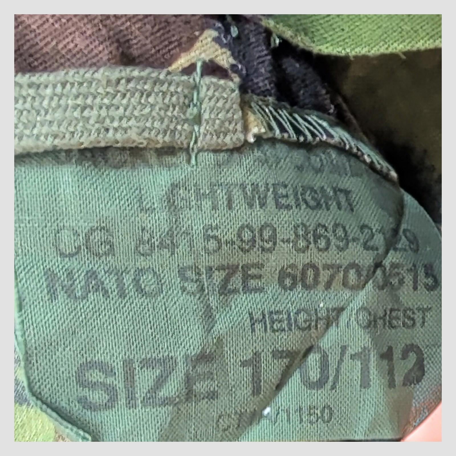 British Army DPM Combat Jacket Large Short 170/112 Woodland Camo Shirt by RewearableUK – | RewearableUK