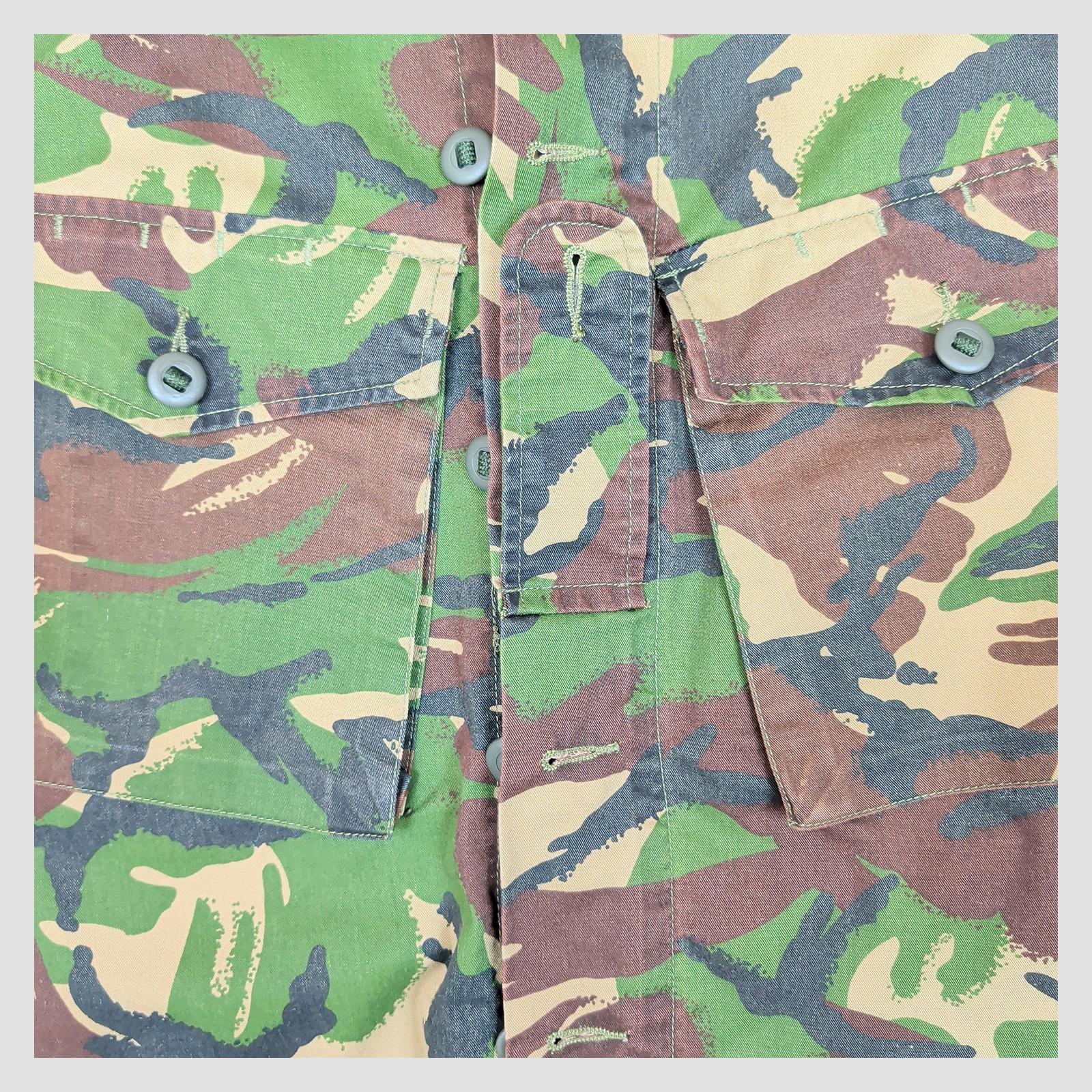 British Army DPM Combat Jacket Medium Long 180/96 Woodland Camo UK Patch by RewearableUK – | RewearableUK