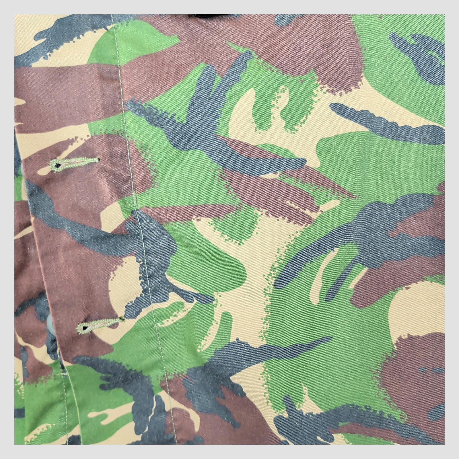 British Army DPM Combat Jacket Medium Long 180/96 Woodland Camo UK Patch by RewearableUK – | RewearableUK