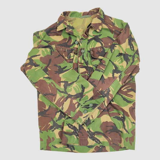 British Army DPM Combat Jacket Small Regular 170/96 Woodland Camo Shirt by RewearableUK – | RewearableUK