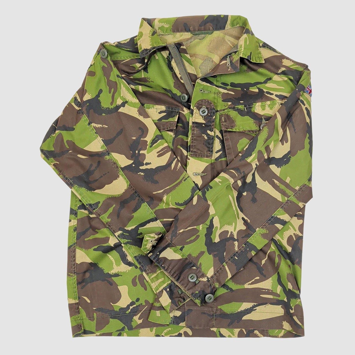 British Army DPM Combat Jacket Small Regular 170/96 Woodland Camo UK Patch by RewearableUK – | RewearableUK