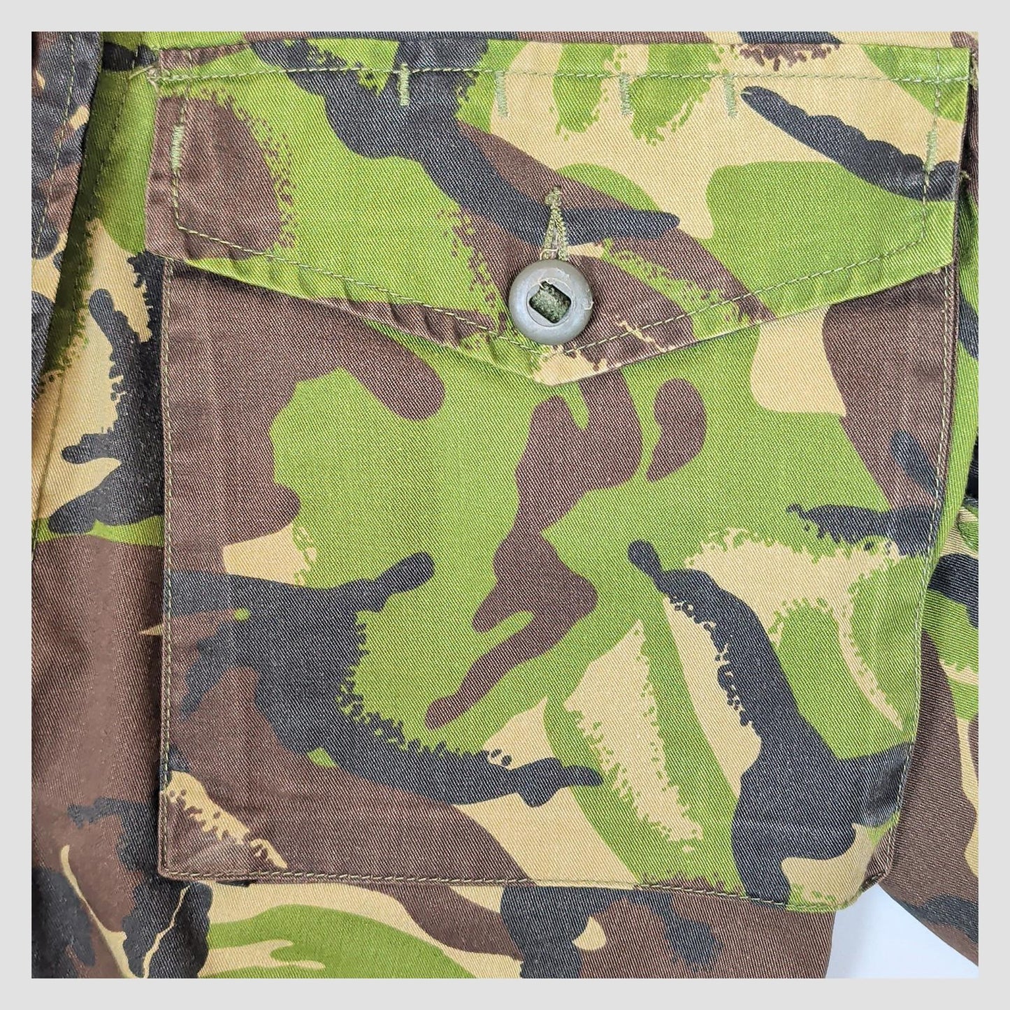 British Army DPM Combat Jacket Small Regular 170/96 Woodland Camo UK Patch by RewearableUK – | RewearableUK