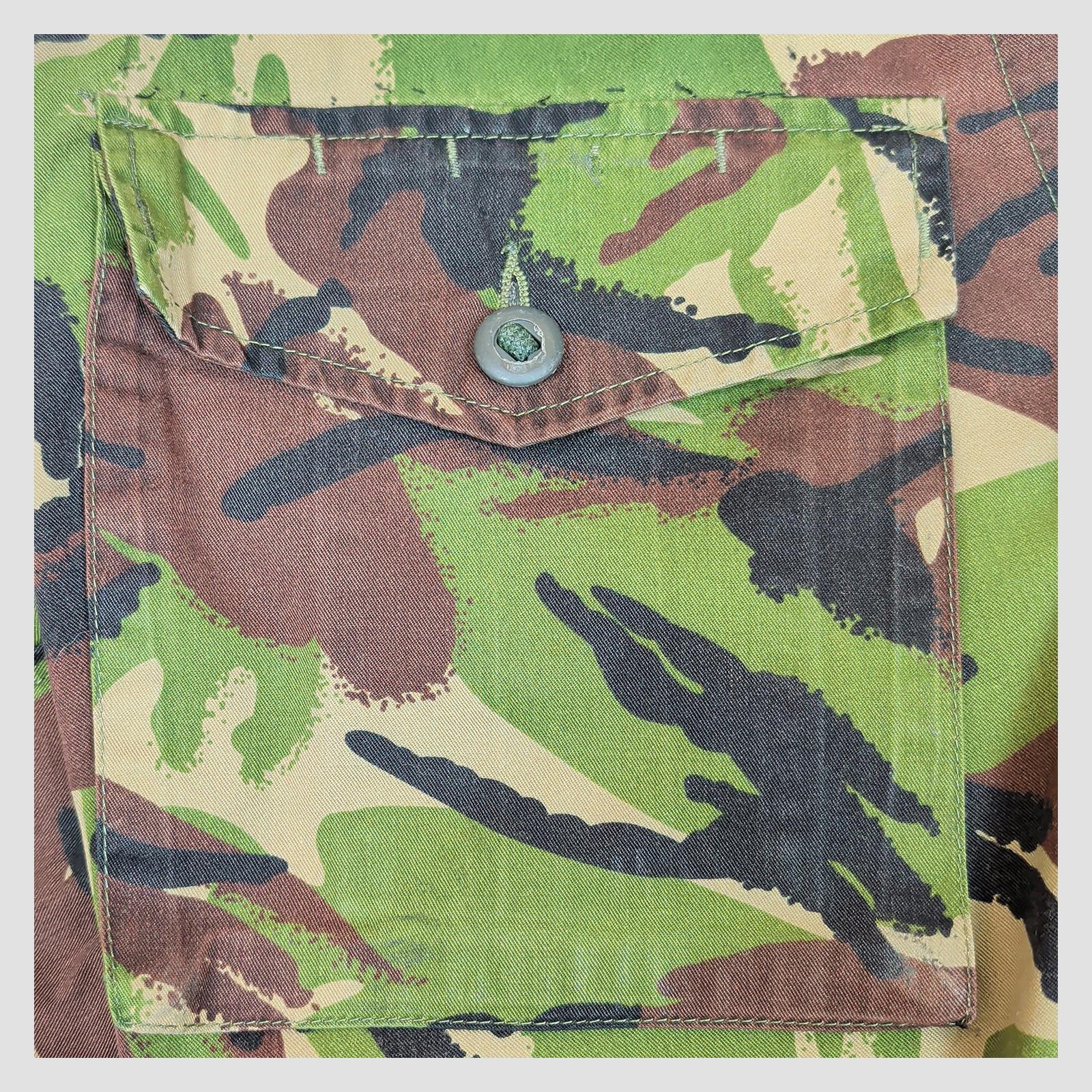 British Army DPM Combat Jacket Small Short 160/96 Woodland Camo Shirt by RewearableUK – | RewearableUK