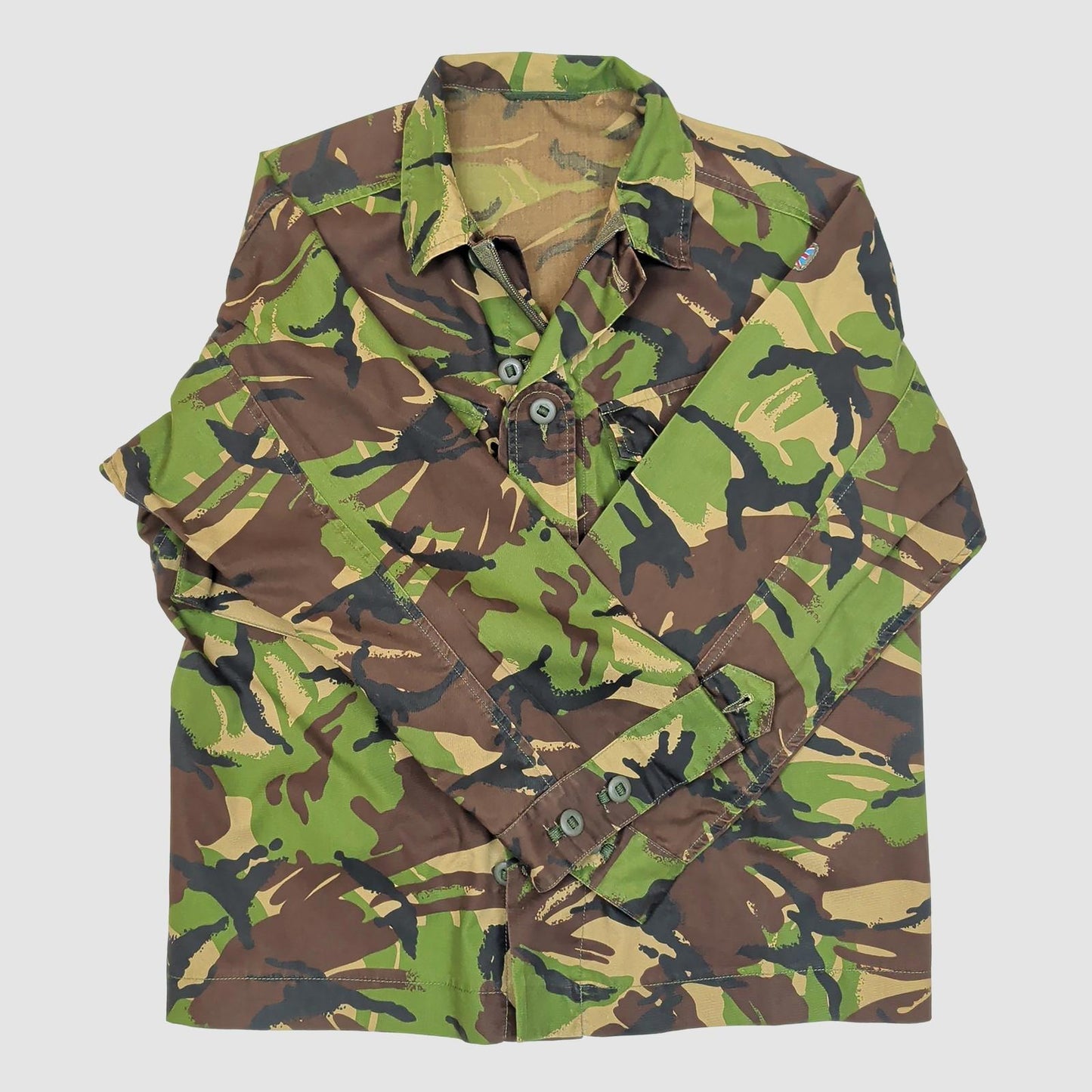 British Army DPM Combat Jacket Small Short 160/96 Woodland Camo Shirt by RewearableUK – | RewearableUK
