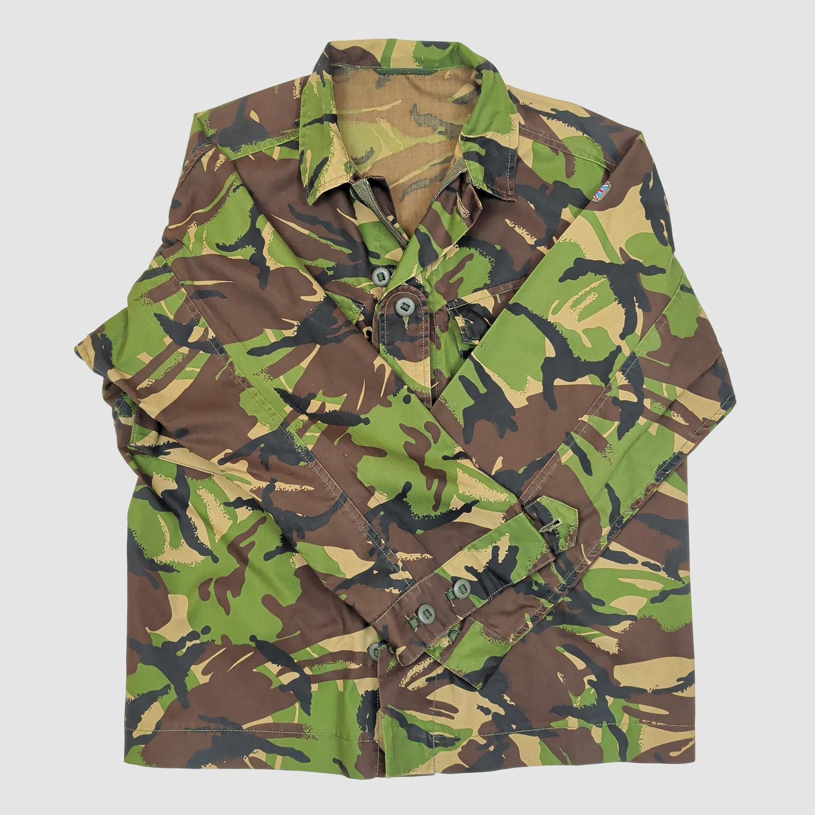 British Army DPM Combat Jacket Small Short 160/96 Woodland Camo Shirt by RewearableUK – | RewearableUK