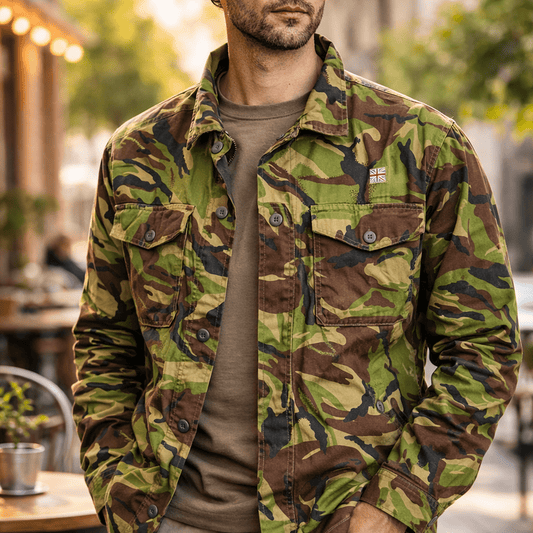 british army dpm combat jacket woodland camo shirt size large regular 180 104 by RewearableUK – | RewearableUK