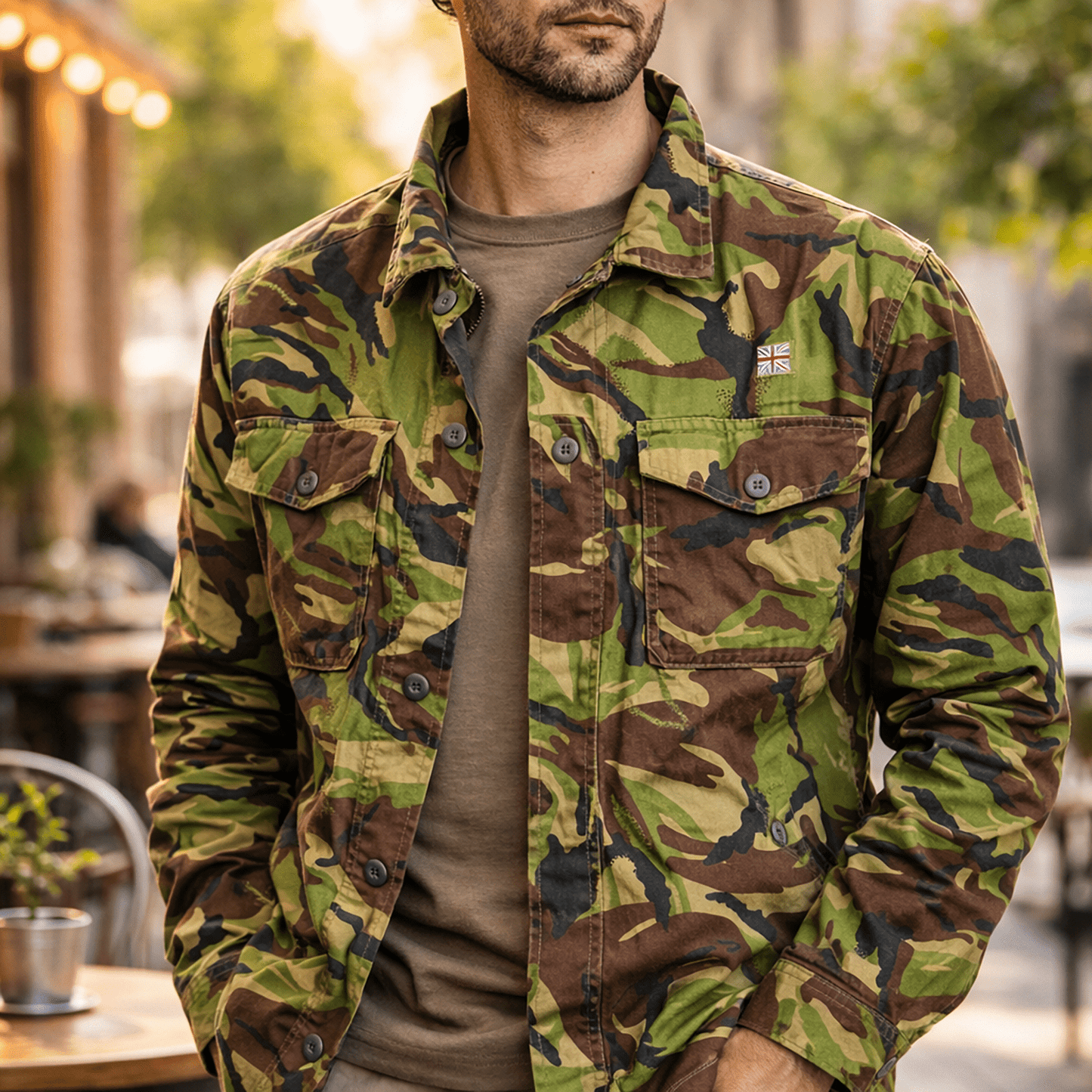 british army dpm combat jacket woodland camo shirt small regular size 170 96 v2 by RewearableUK – | RewearableUK