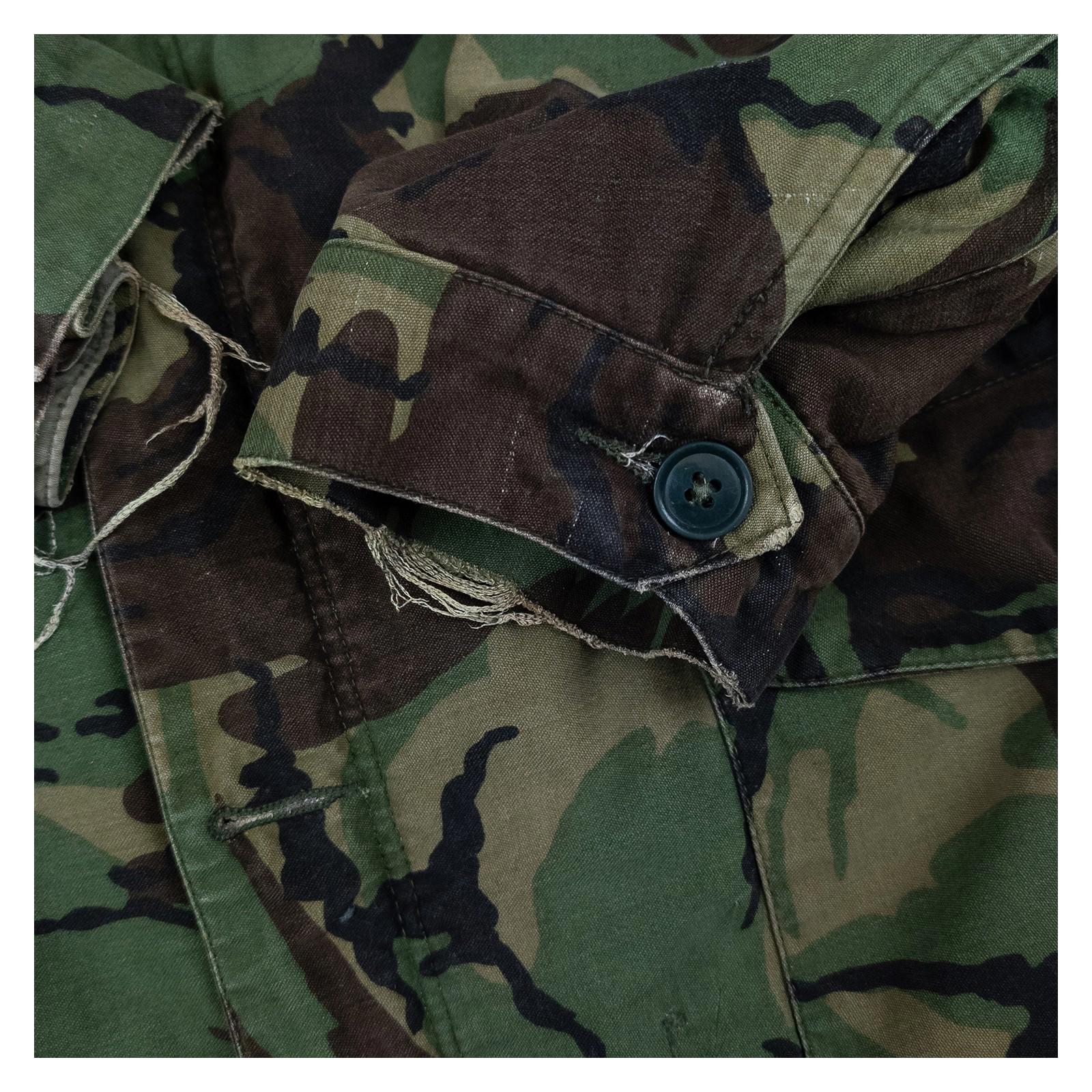 British Army DPM Combat Smock Jacket Size 1 Small Distressed Vintage Camo Surplu by RewearableUK – MILITARY | RewearableUK