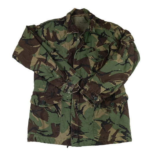 British Army DPM Combat Smock Jacket Size 1 Small Distressed Vintage Camo Surplu by RewearableUK – MILITARY | RewearableUK