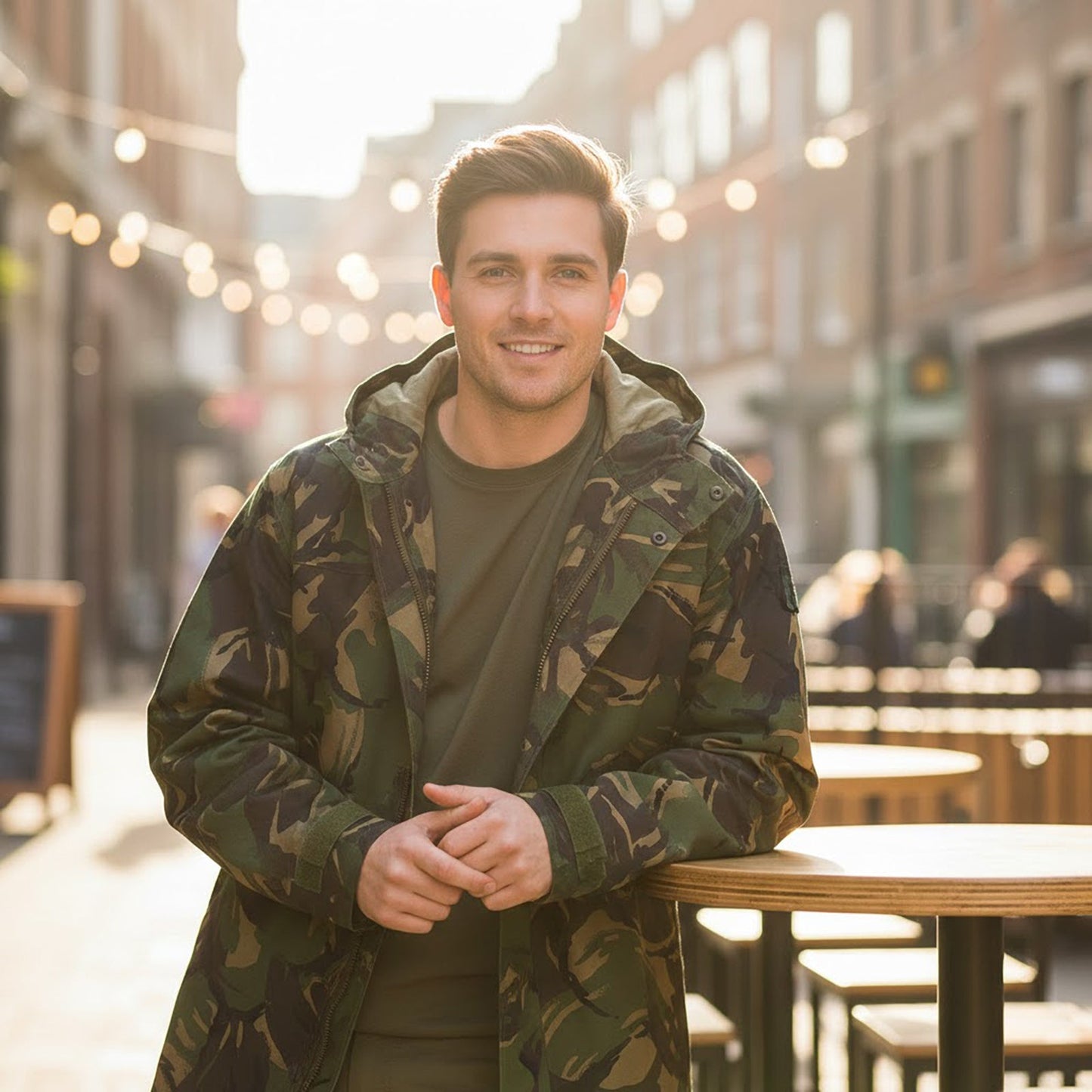 British Army DPM Hooded Smock Parka Vintage | Men's Medium (180/96) by RewearableUK – jacket | RewearableUK